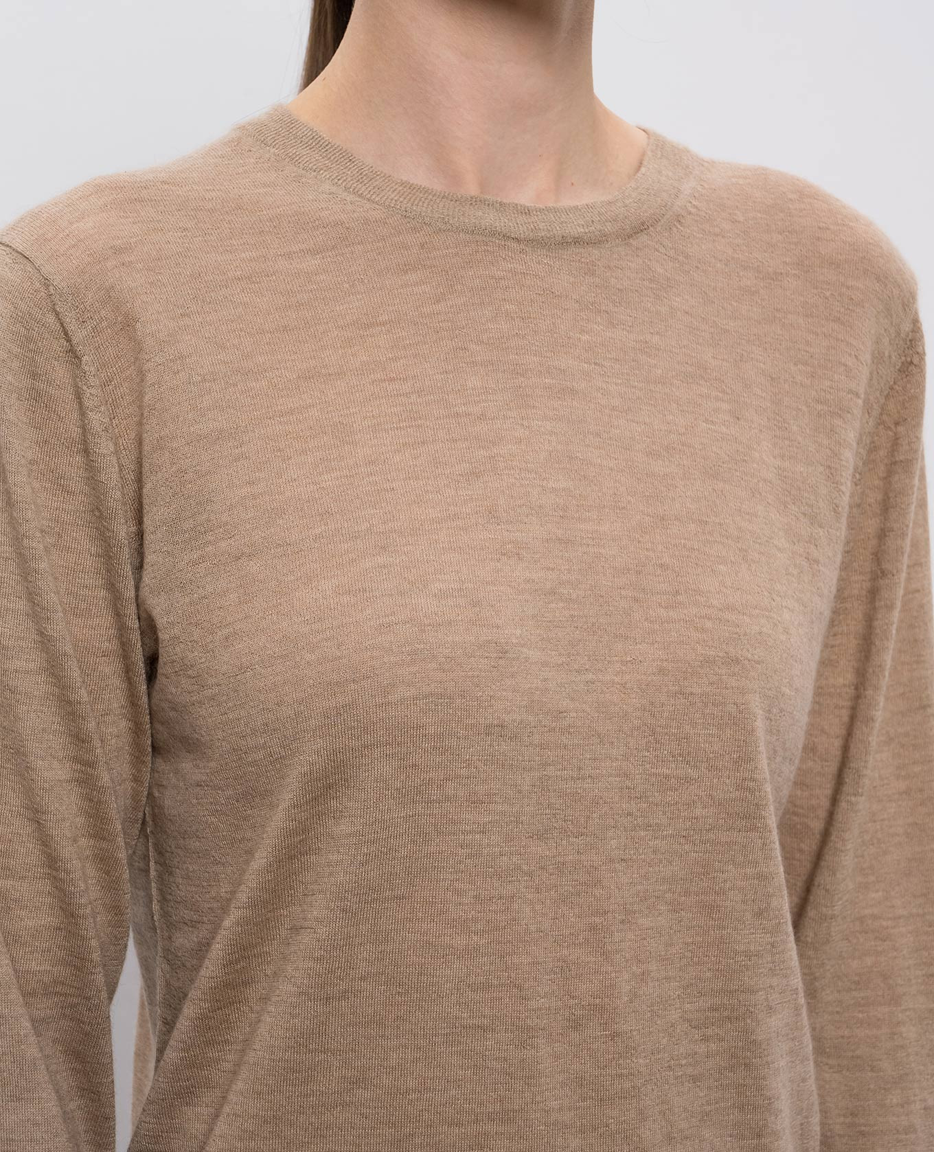 Beige cashmere jumper Allude
Beige cashmere jumper Allude