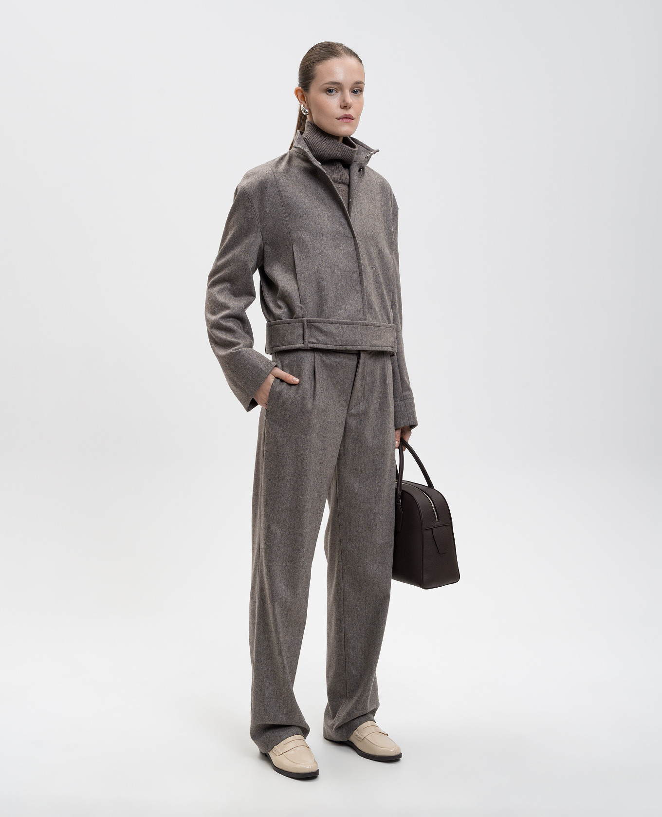 FAES gray wool jacket Loulou de Saison, Grey
FAES gray wool jacket Loulou de Saison, Grey