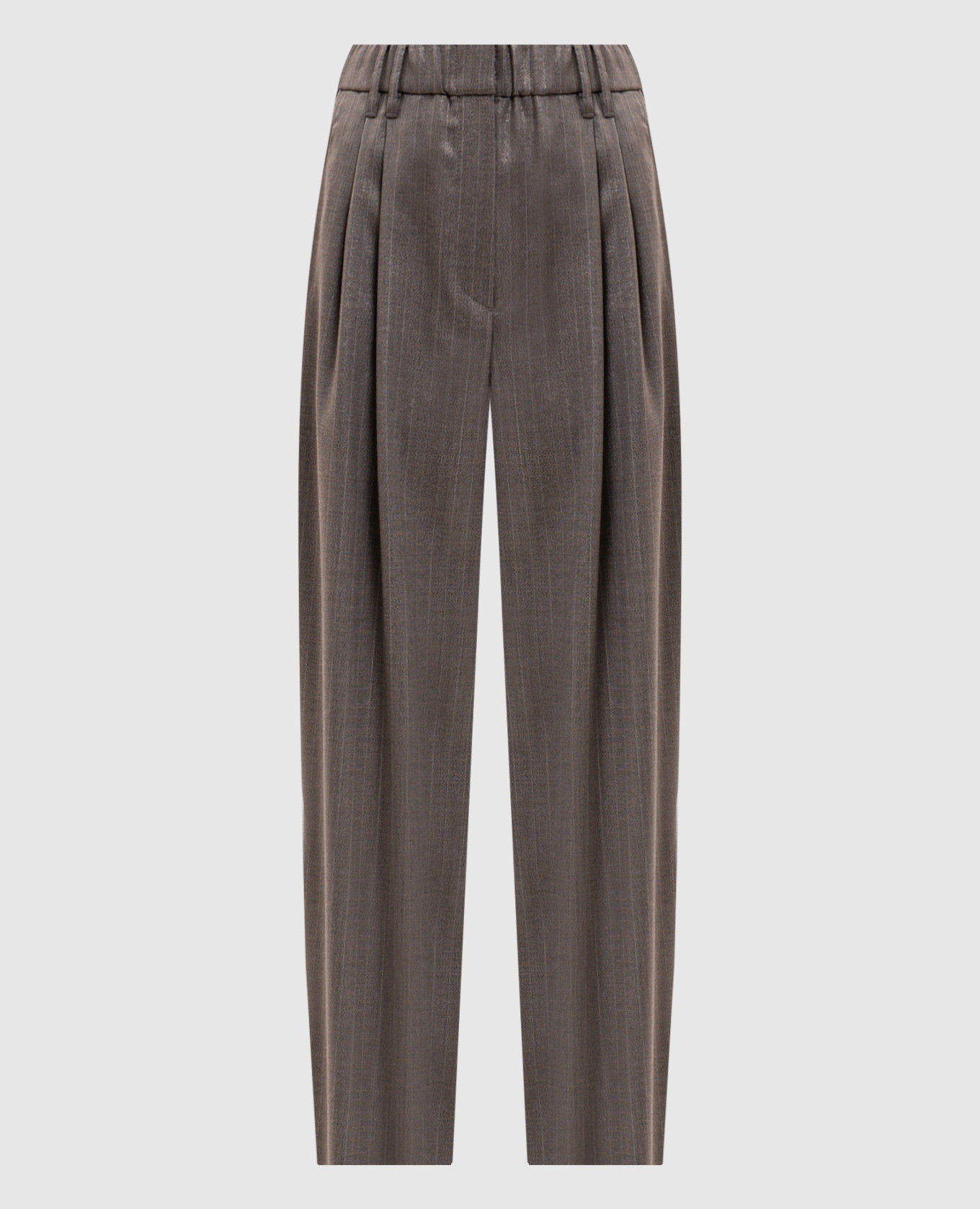 Gray wool pants with lurex Brunello Cucinelli, Grey
Gray wool pants with lurex Brunello Cucinelli, Grey