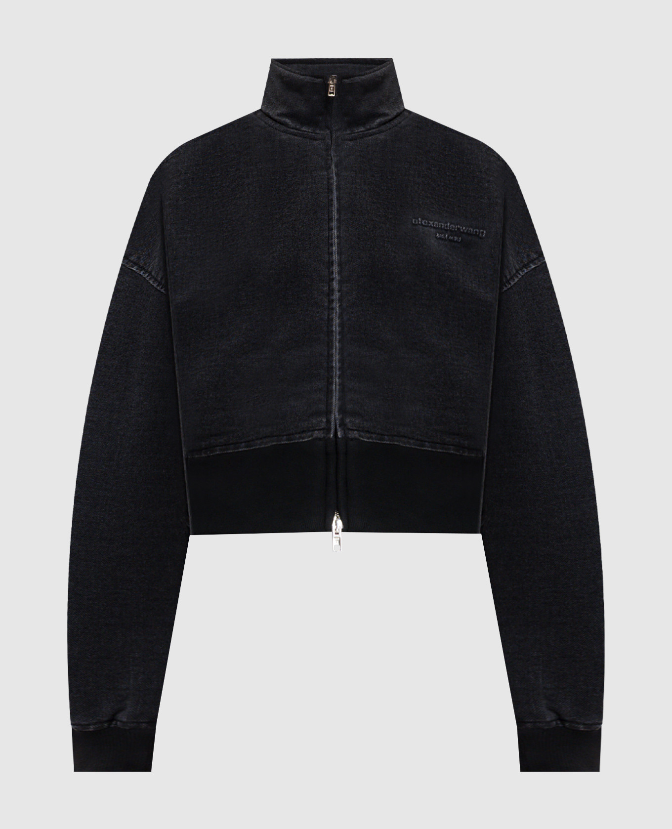 Grey denim jacket with logo Alexander Wang
Grey denim jacket with logo Alexander Wang