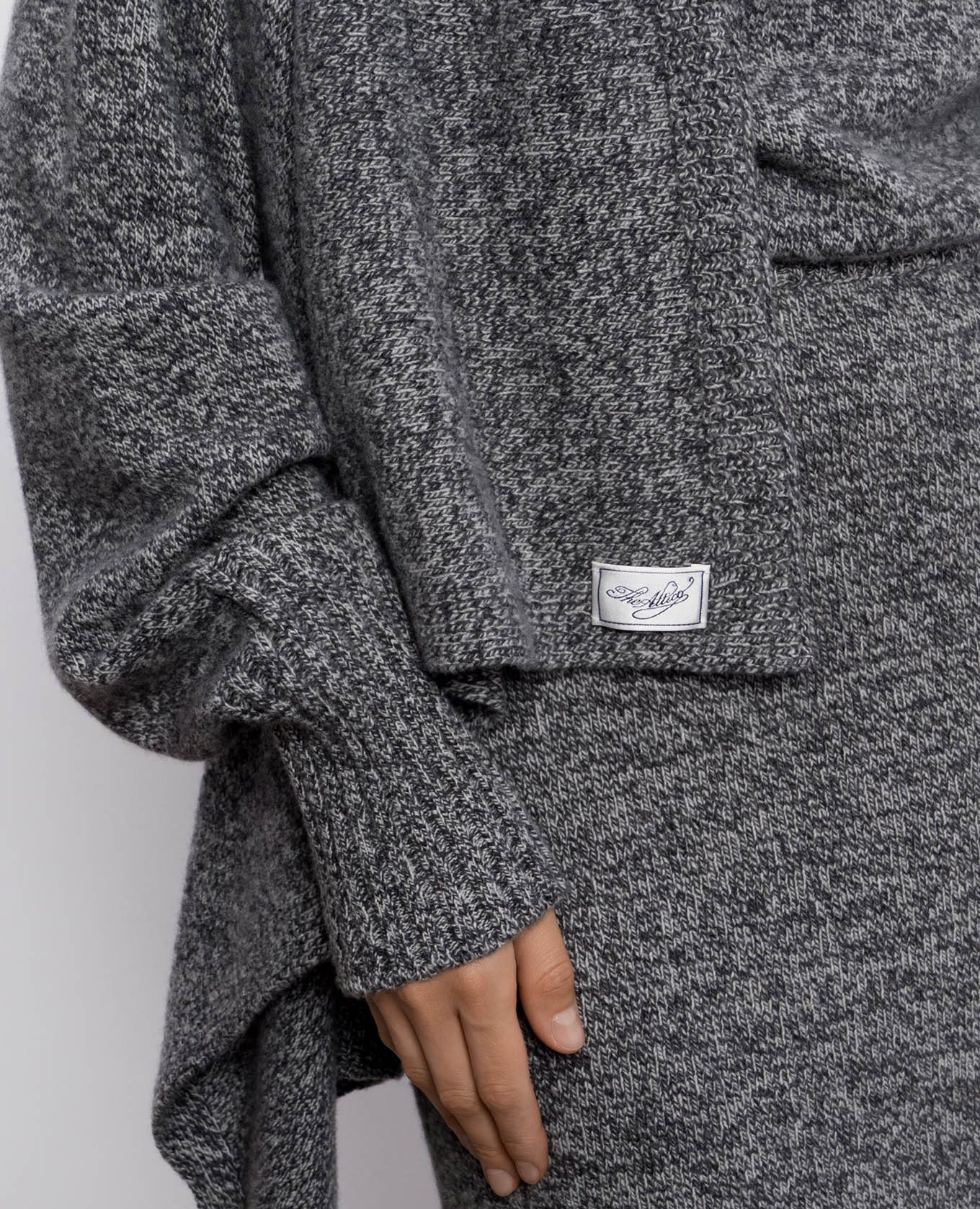 Gray wool and cashmere dress The Attico, Grey
Gray wool and cashmere dress The Attico, Grey