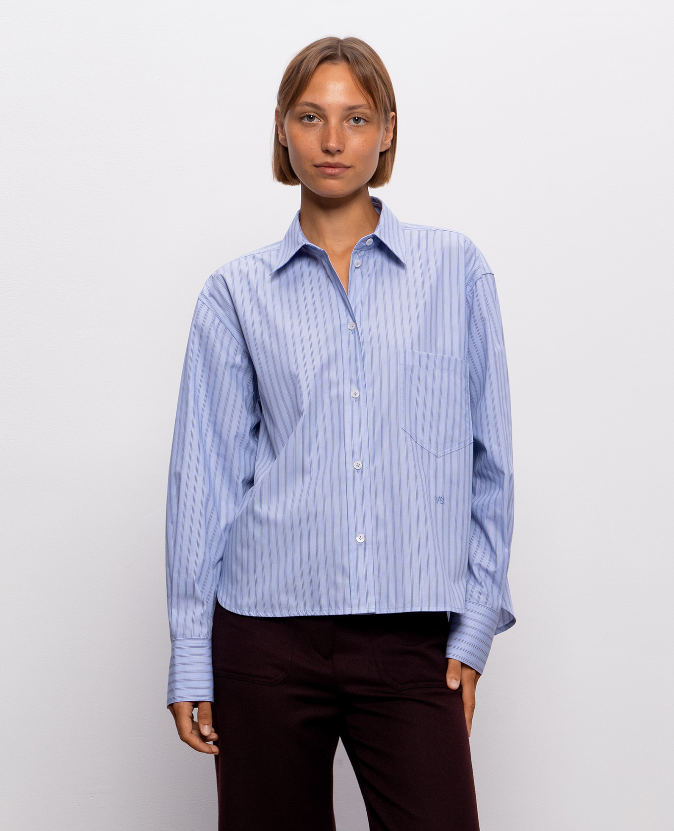 Ellys blue striped shirt Victoria Beckham, Light blue
Ellys blue striped shirt Victoria Beckham, Light blue