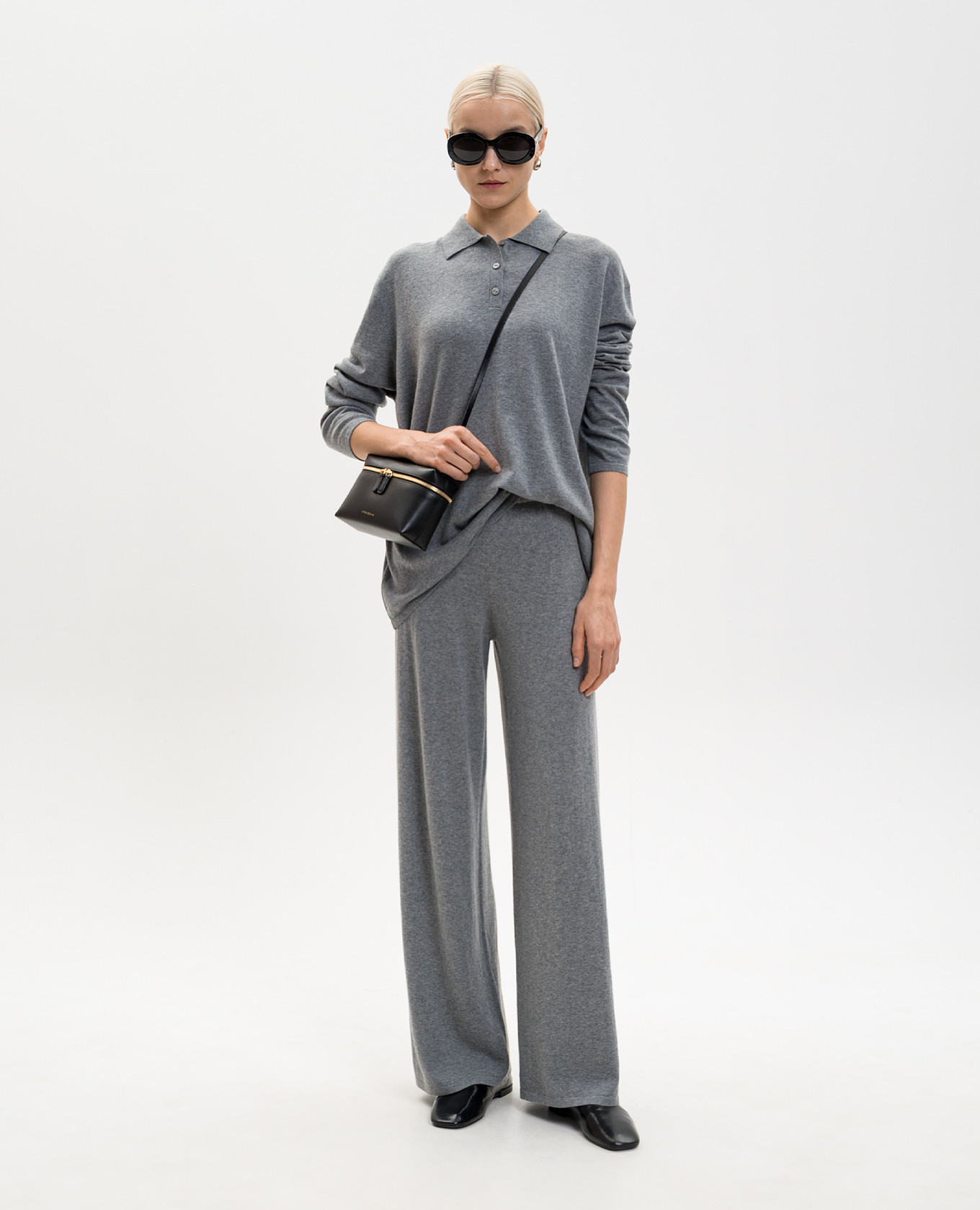 Grey Caisa polo shirt LISA YANG
Grey Caisa polo shirt LISA YANG