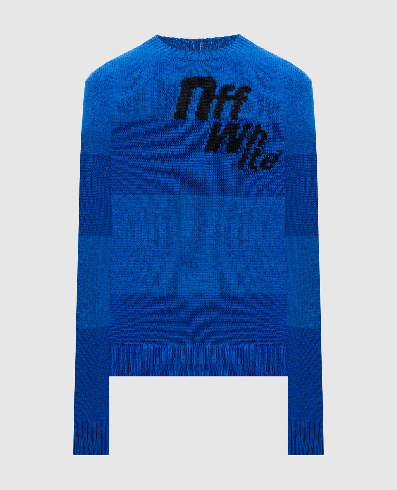 Stairway blue alpaca sweater Off-White, Navy blue
Stairway blue alpaca sweater Off-White, Navy blue