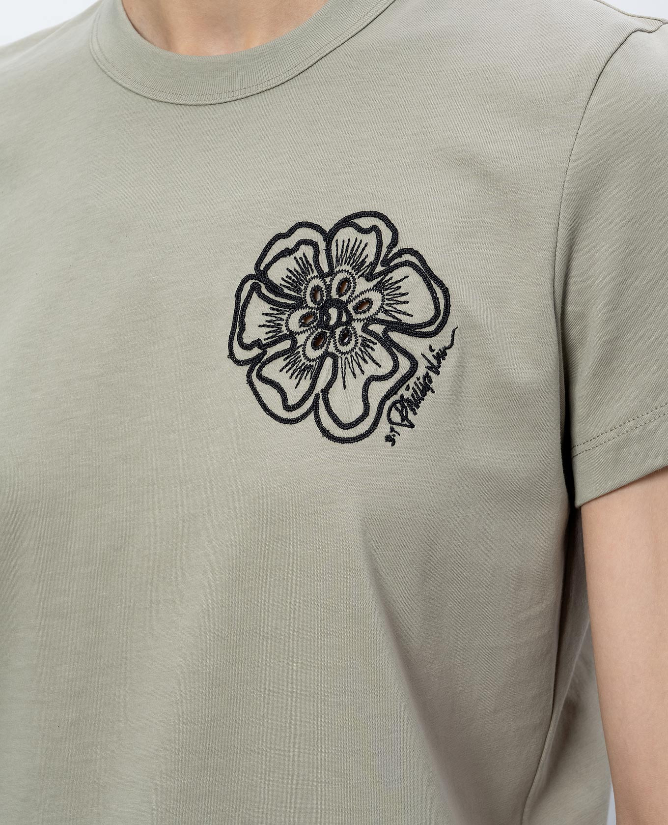 Khaki T-shirt with embroidery 3.1 Phillip Lim
Khaki T-shirt with embroidery 3.1 Phillip Lim