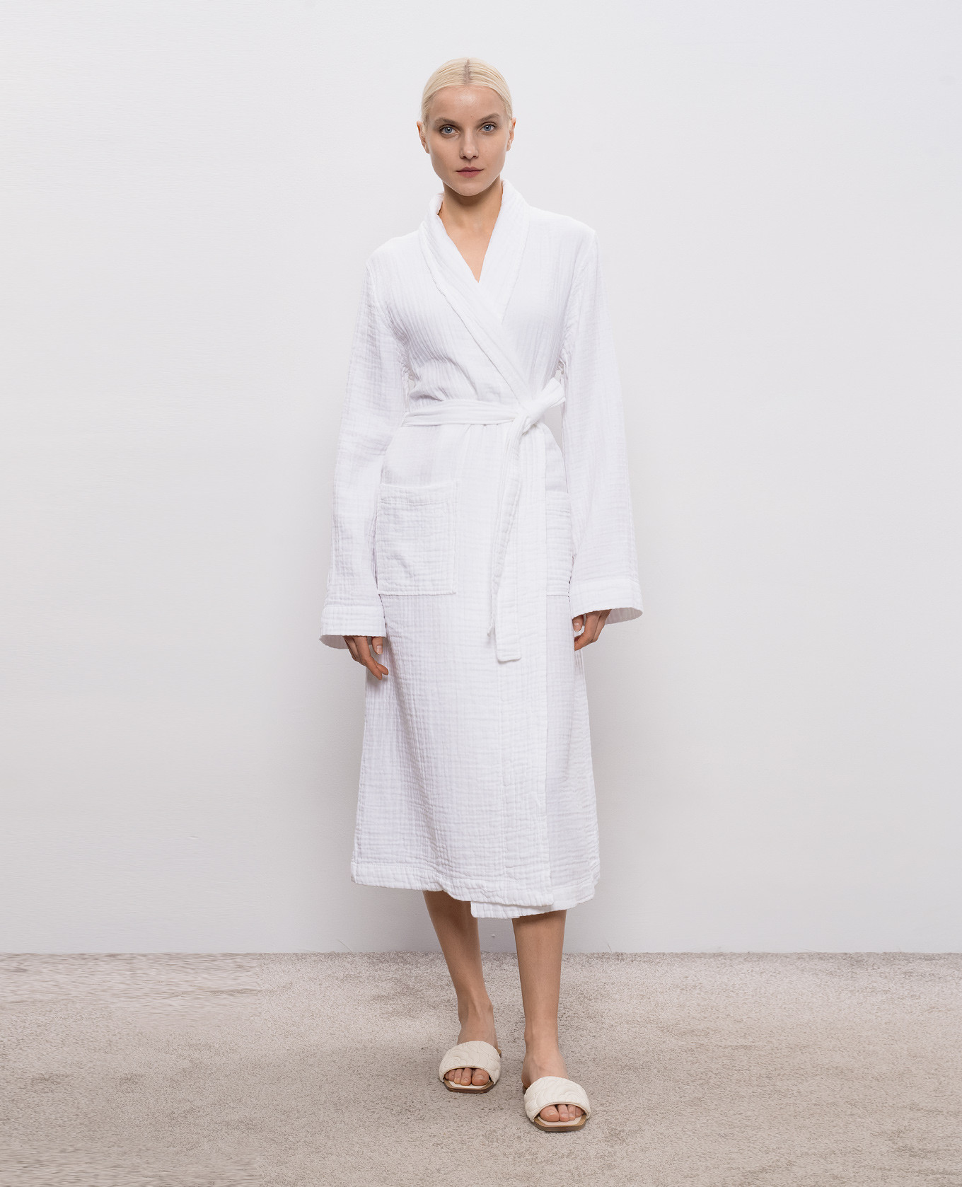 White Plush Robe L'appartement, Brown
White Plush Robe L'appartement, Brown