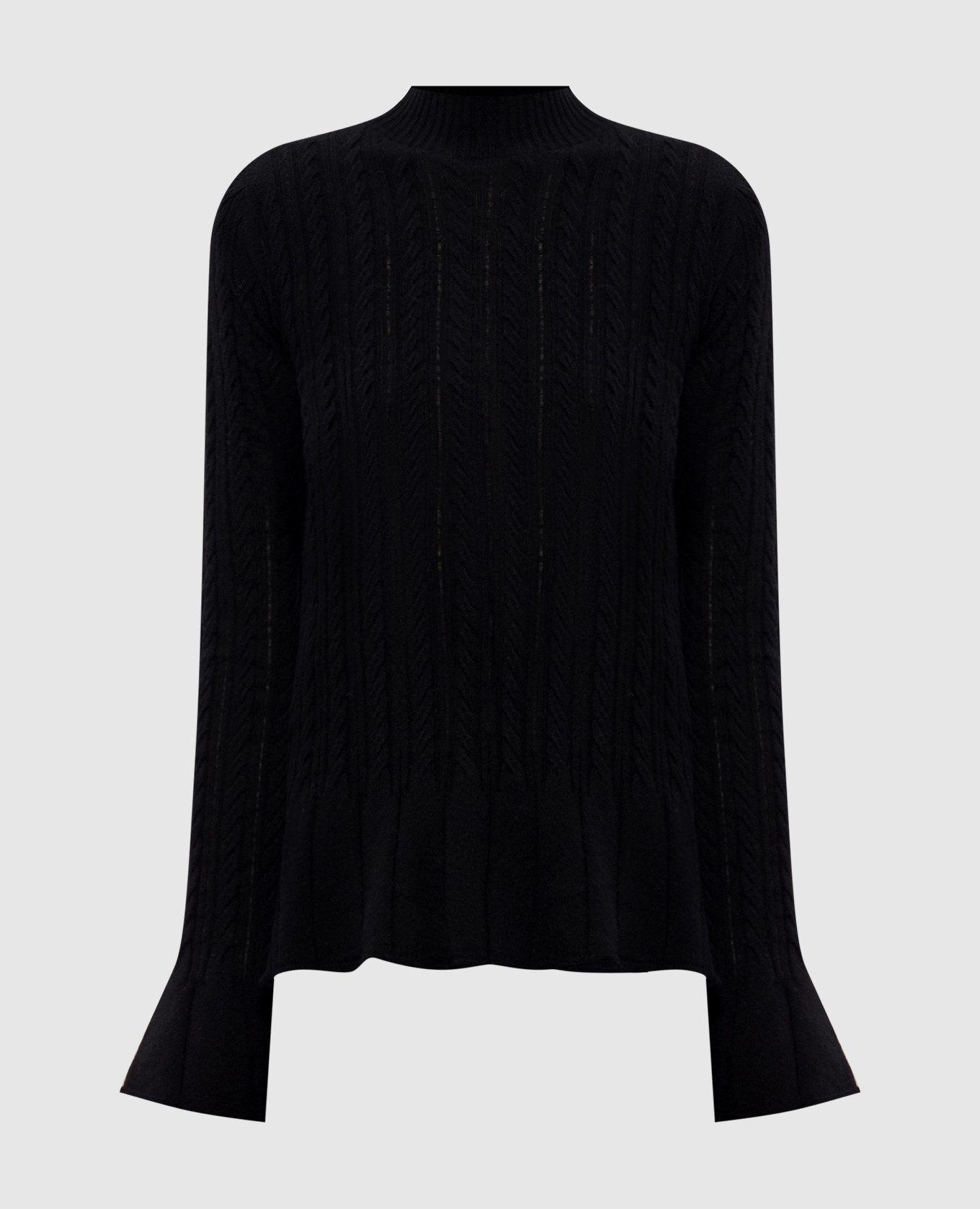 Black golf with patterned wool Twinset
Black golf with patterned wool Twinset
