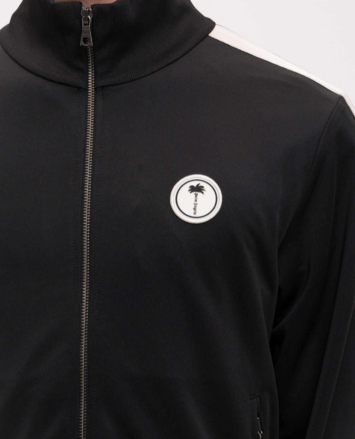 Black sports jacket with logo patch Palm Angels
Black sports jacket with logo patch Palm Angels
