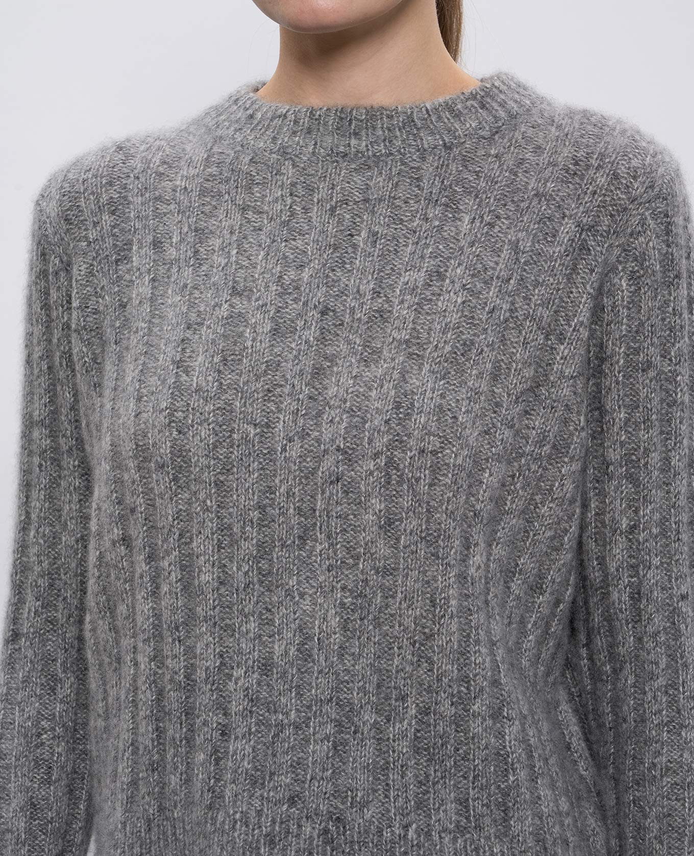Gray cashmere and silk sweater Allude, Grey
Gray cashmere and silk sweater Allude, Grey