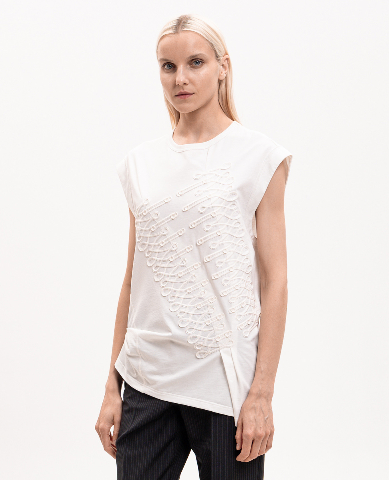 Ivory asymmetric top Alexander McQueen, Beige
Ivory asymmetric top Alexander McQueen, Beige