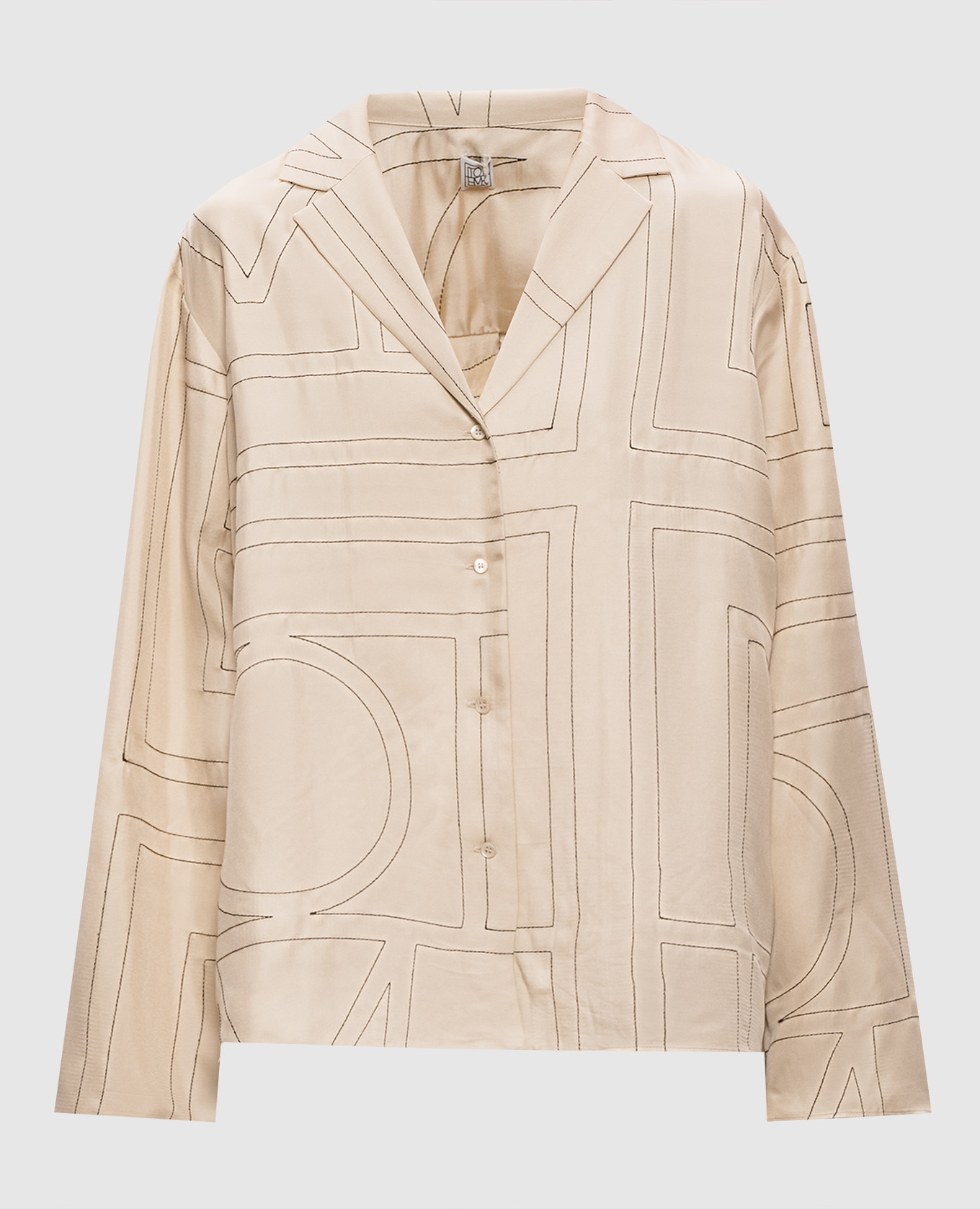 Beige silk blouse Toteme
Beige silk blouse Toteme