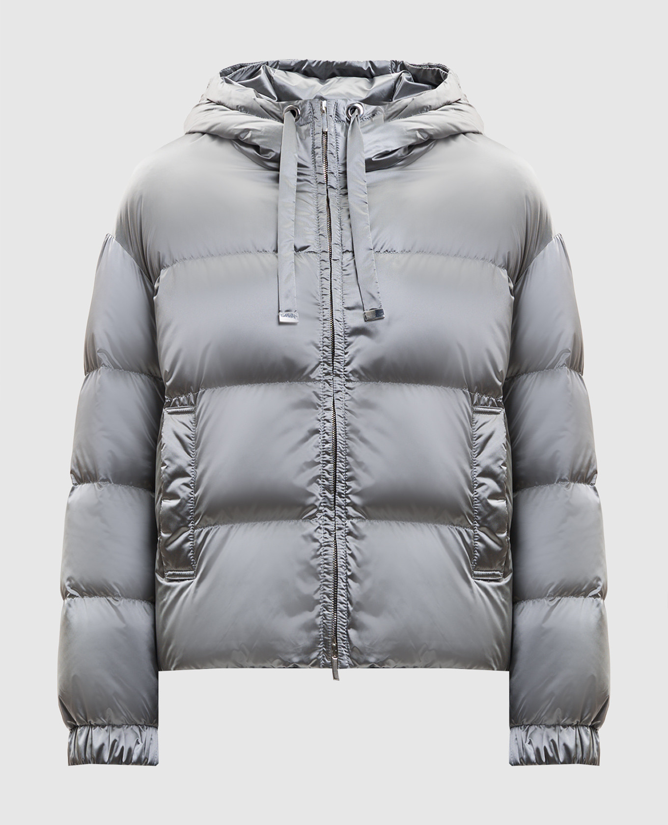 Gray down jacket CROCHET Max Mara, Grey
Gray down jacket CROCHET Max Mara, Grey