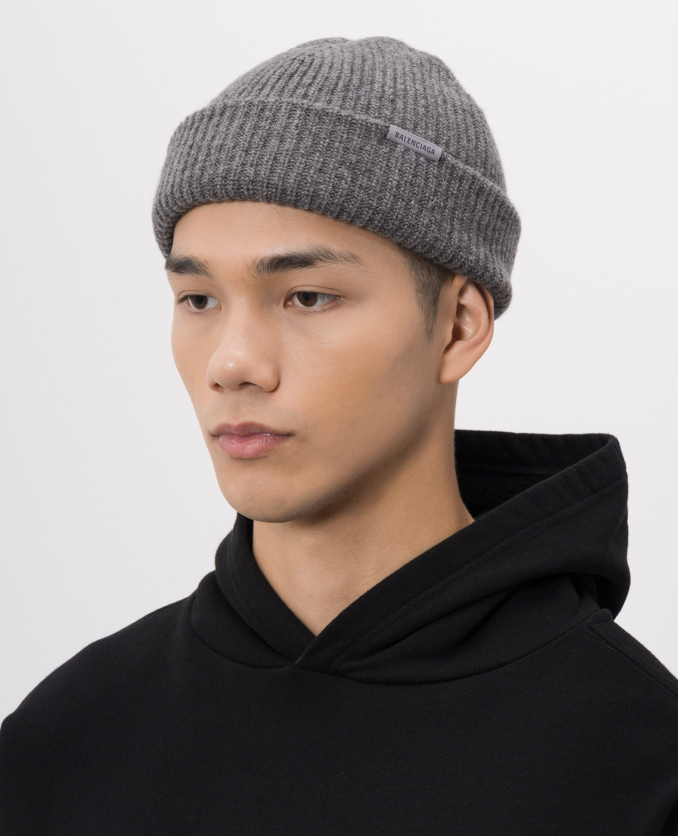 Gray wool beanie hat Balenciaga, Grey
Gray wool beanie hat Balenciaga, Grey
