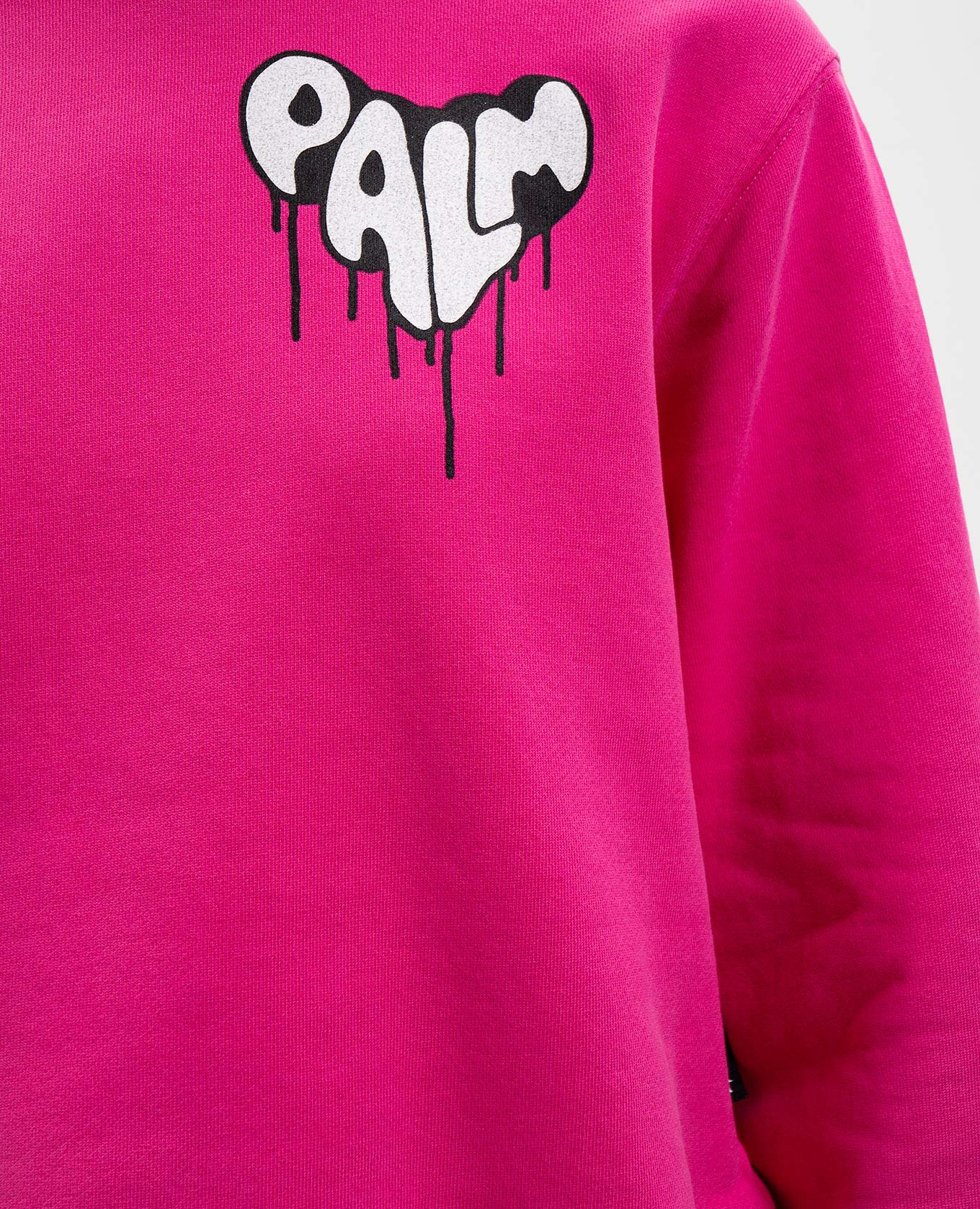 Pink hoodie with logo print Palm Angels
Pink hoodie with logo print Palm Angels