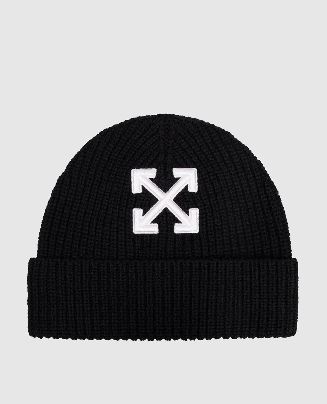 Black wool hat with emblem Off-White
Black wool hat with emblem Off-White