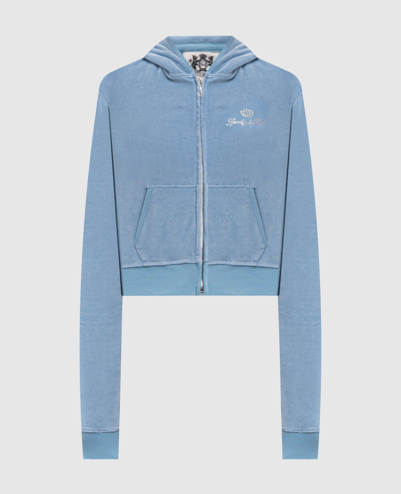 Juicy blue velour sports jacket Sporty & Rich, Light blue
Juicy blue velour sports jacket Sporty & Rich, Light blue