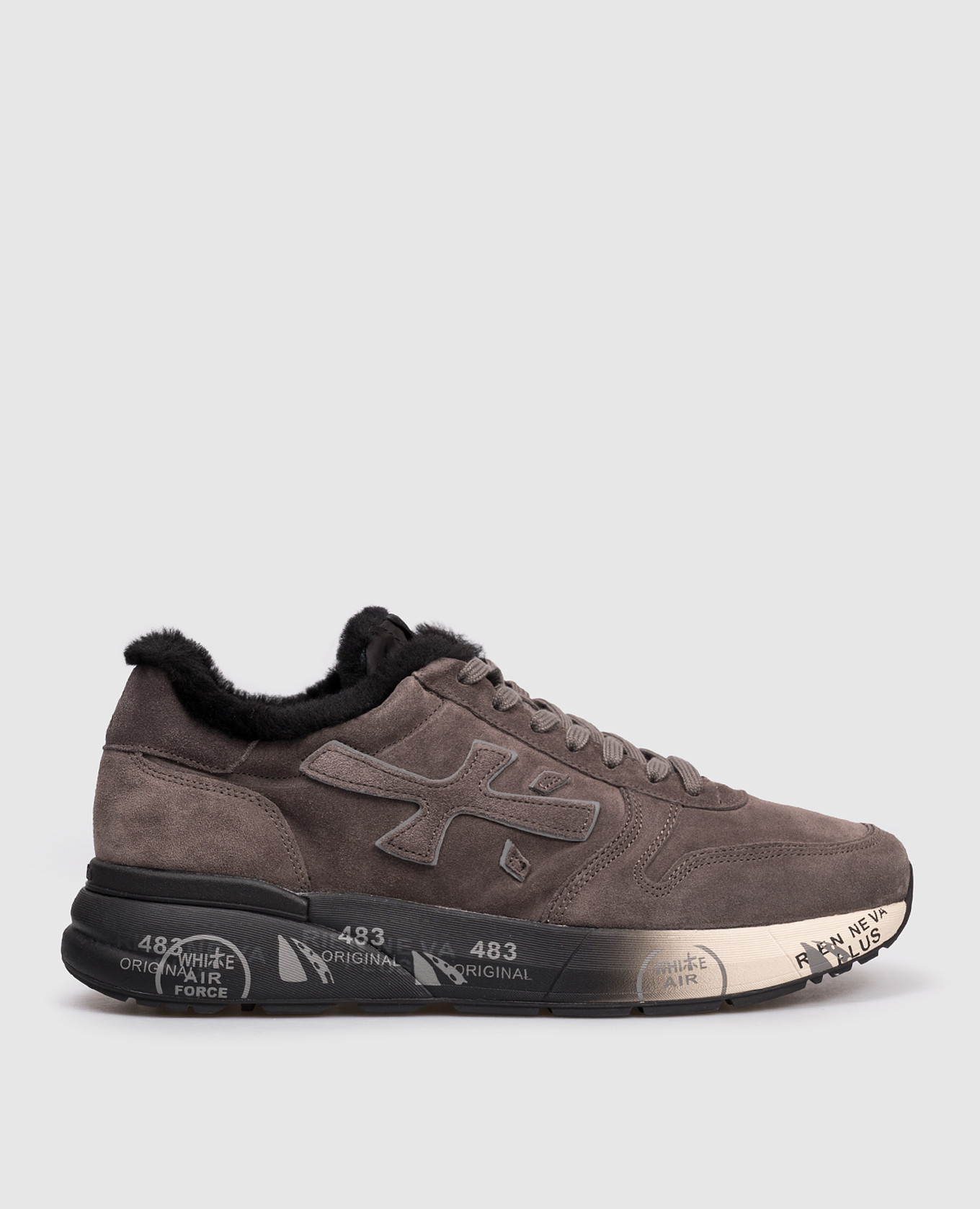 MICK brown suede sneakers with fur Premiata
MICK brown suede sneakers with fur Premiata