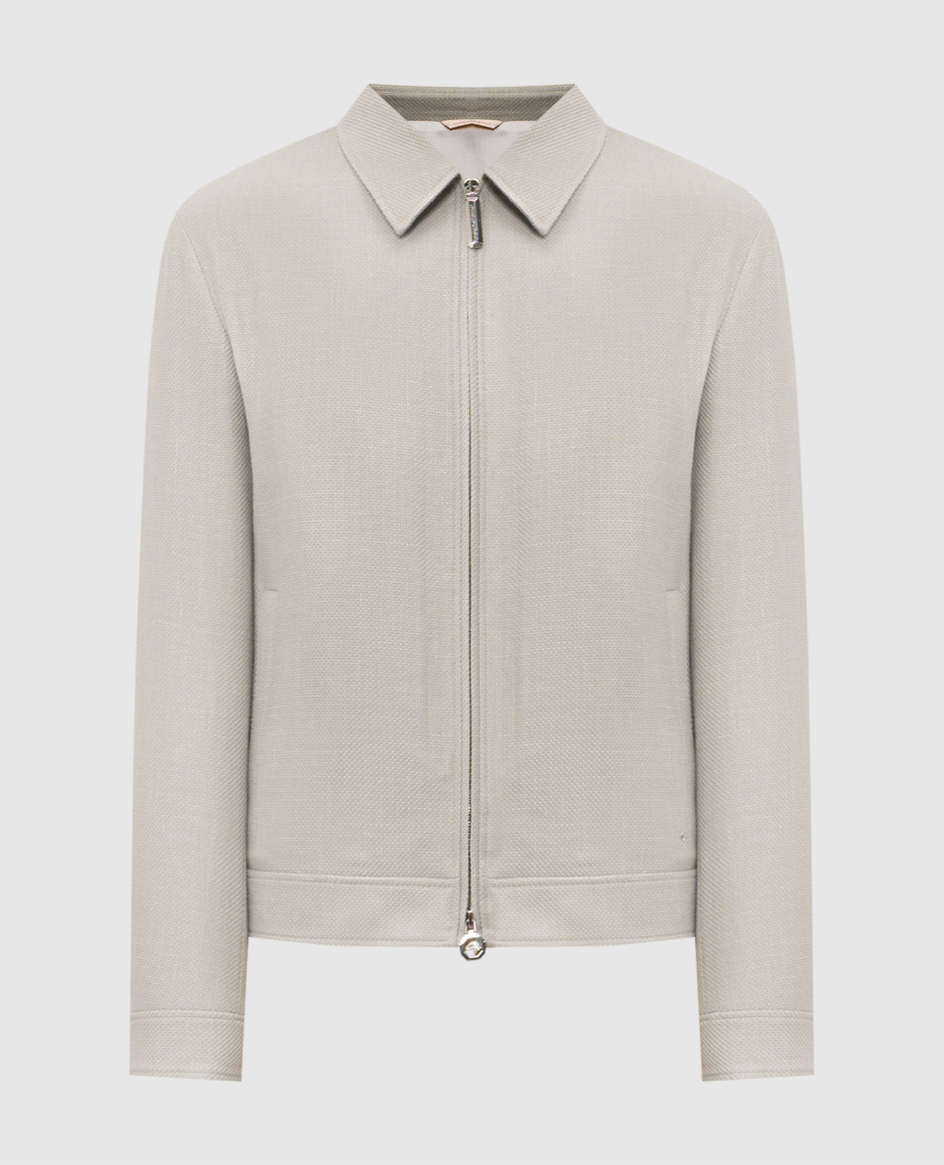 Green cashmere, silk and linen jacket Stefano Ricci
Green cashmere, silk and linen jacket Stefano Ricci