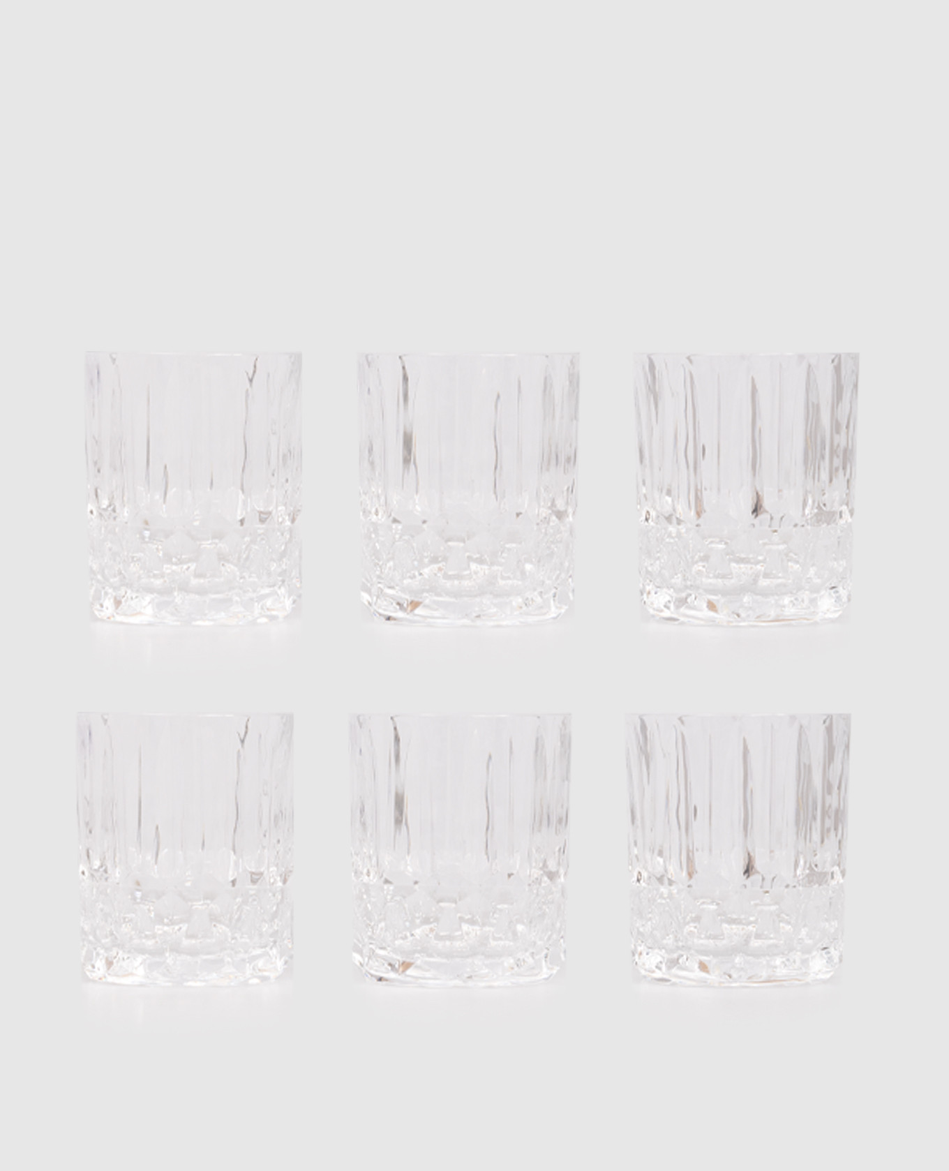 Set of crystal whiskey glasses CORINTHE 6 pcs. La Reine, Transparent
Set of crystal whiskey glasses CORINTHE 6 pcs. La Reine, Transparent