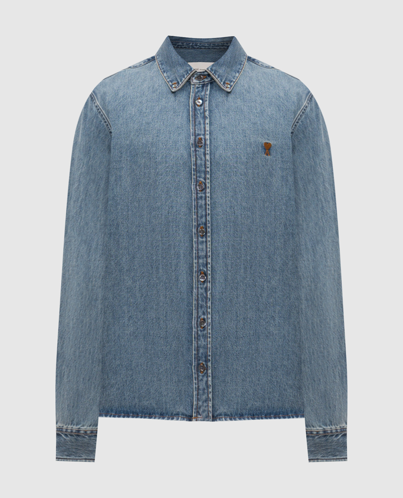 Ami de Coeur blue denim shirt Ami Paris
Ami de Coeur blue denim shirt Ami Paris