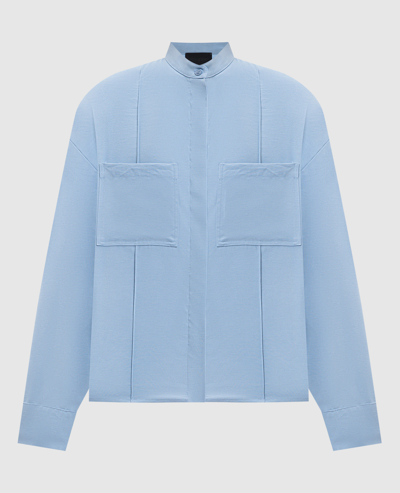 Blue shirt with monogram Dondup, Light blue
Blue shirt with monogram Dondup, Light blue
