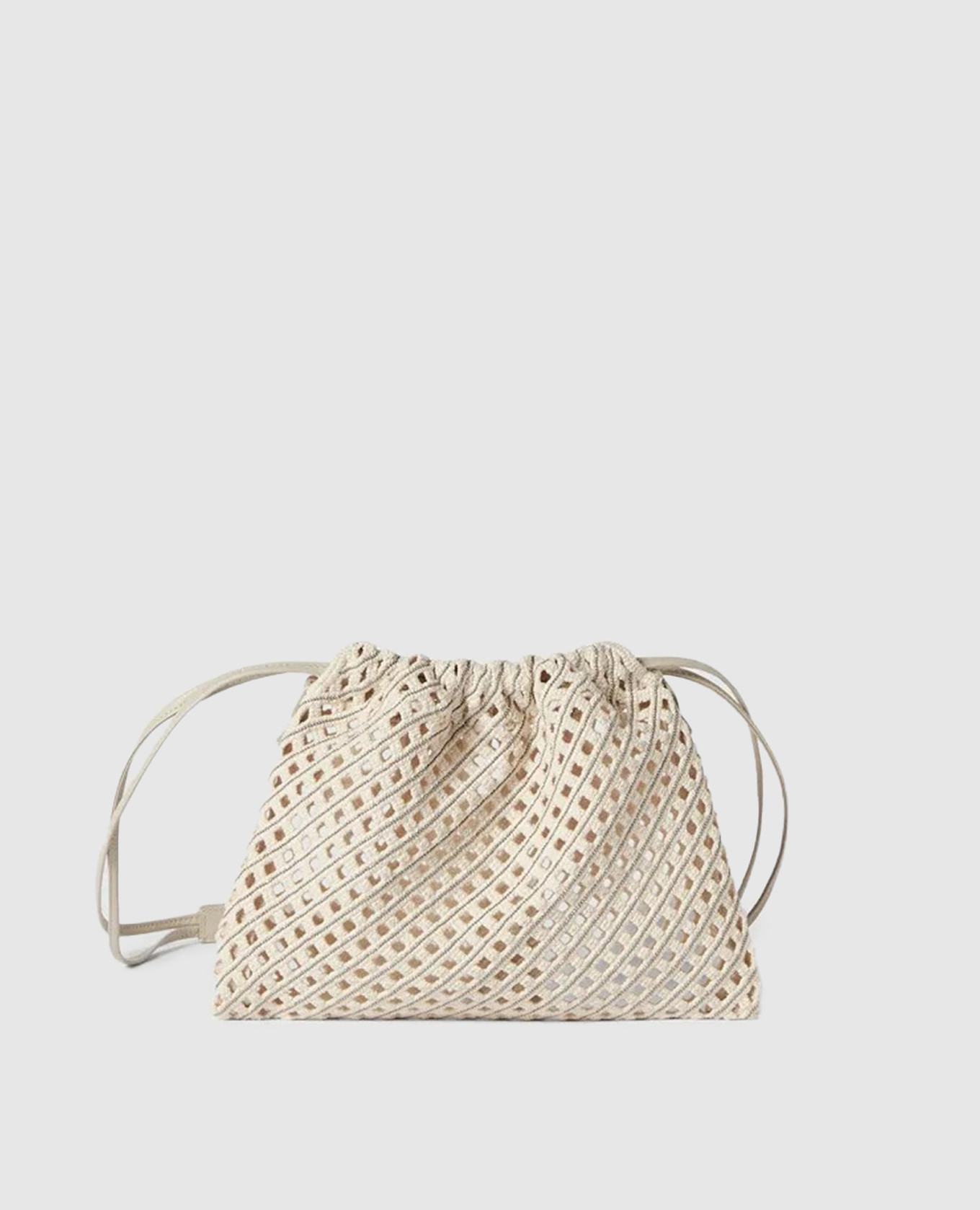 Beige openwork bag Pouch Precious Brunello Cucinelli
Beige openwork bag Pouch Precious Brunello Cucinelli