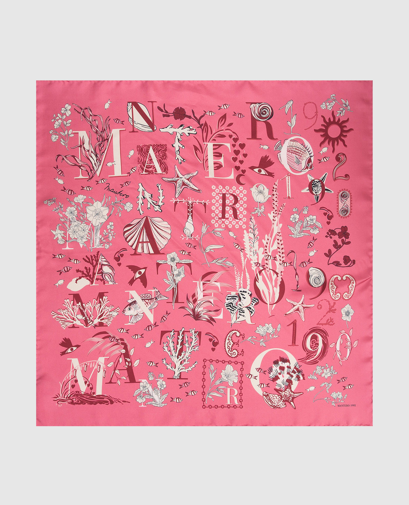 Pink Florida Keys Silk Scarf MANTERO 1902
Pink Florida Keys Silk Scarf MANTERO 1902