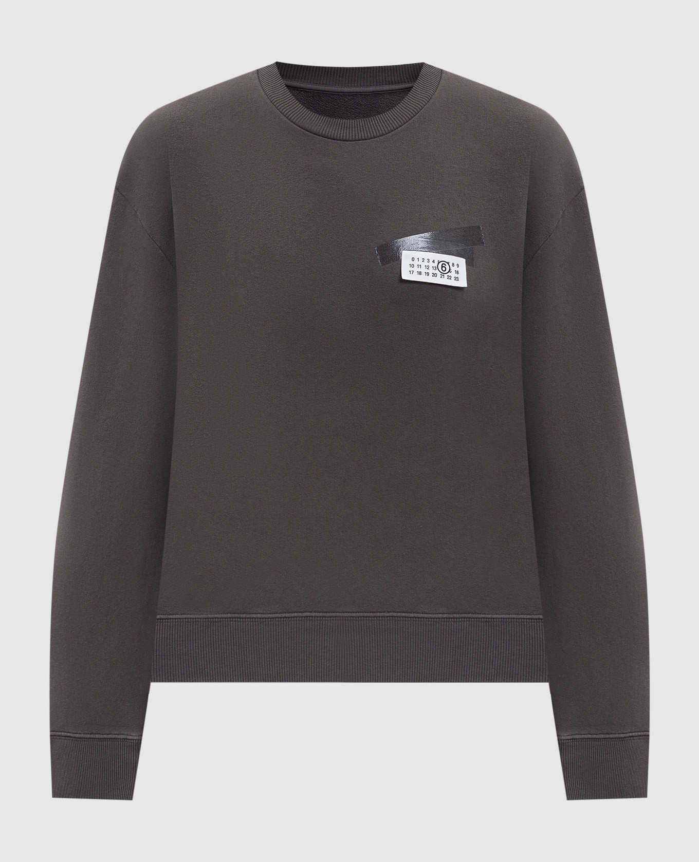 Brown sweatshirt with emblem Maison Margiela MM6
Brown sweatshirt with emblem Maison Margiela MM6