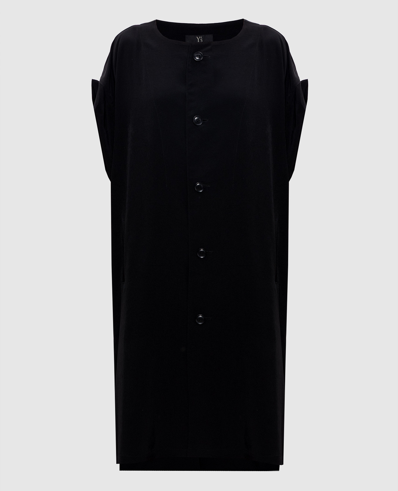 Black loose-fitting dress Y`S Yamamoto
Black loose-fitting dress Y`S Yamamoto