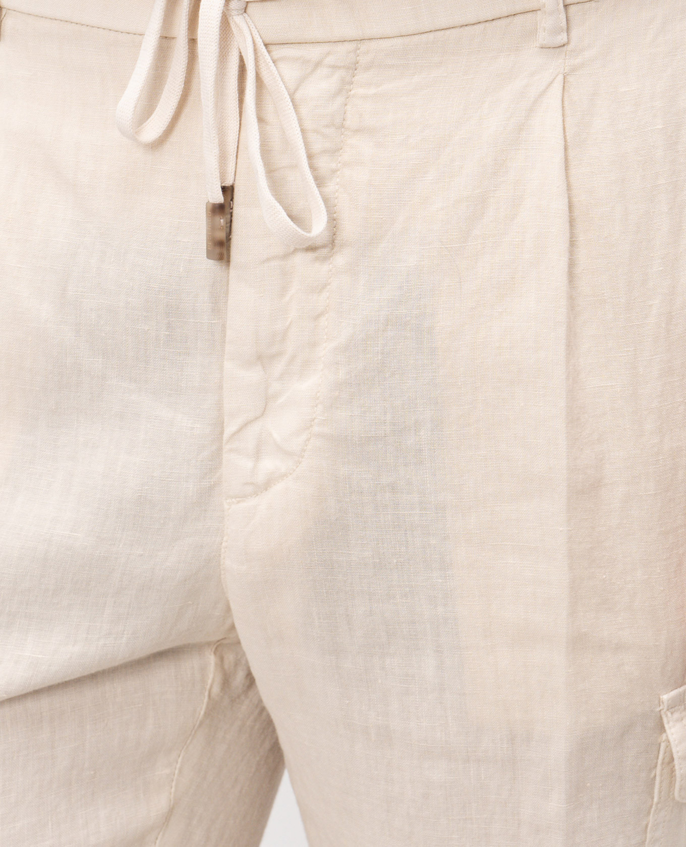 Beige linen cargo pants Peserico
Beige linen cargo pants Peserico