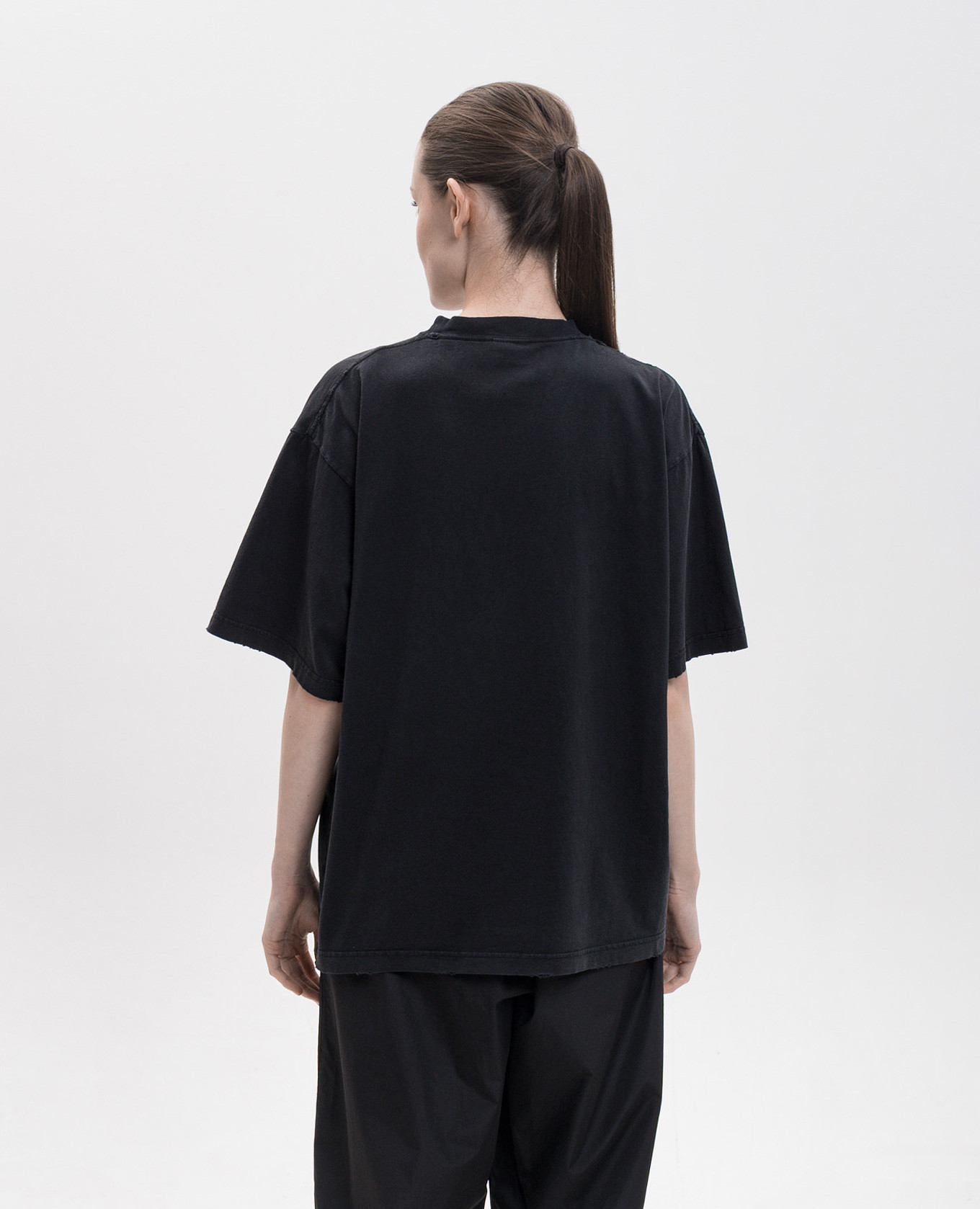 Black t-shirt with logo print Balenciaga
Black t-shirt with logo print Balenciaga