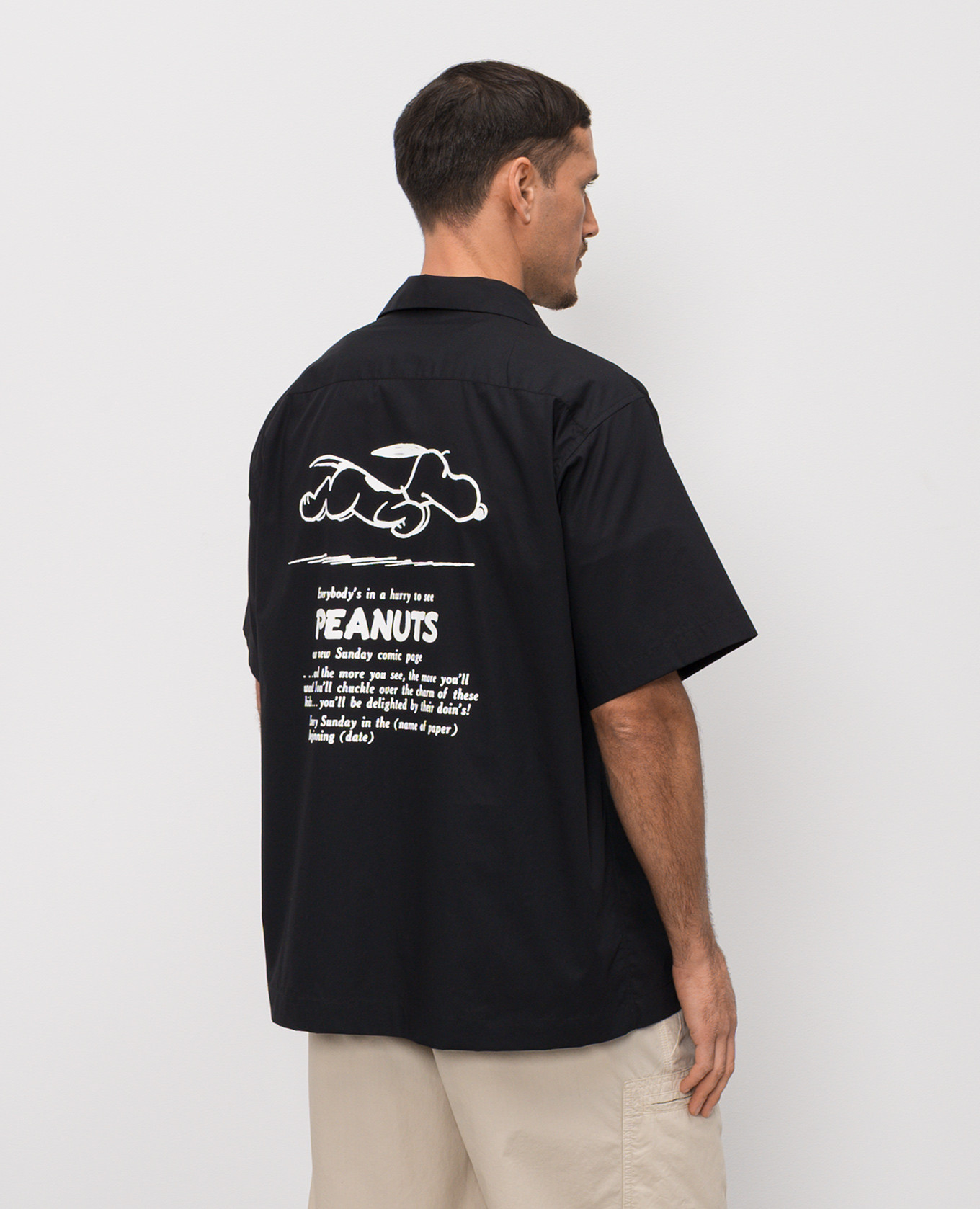 Black shirt with Peanuts print Iceberg
Black shirt with Peanuts print Iceberg