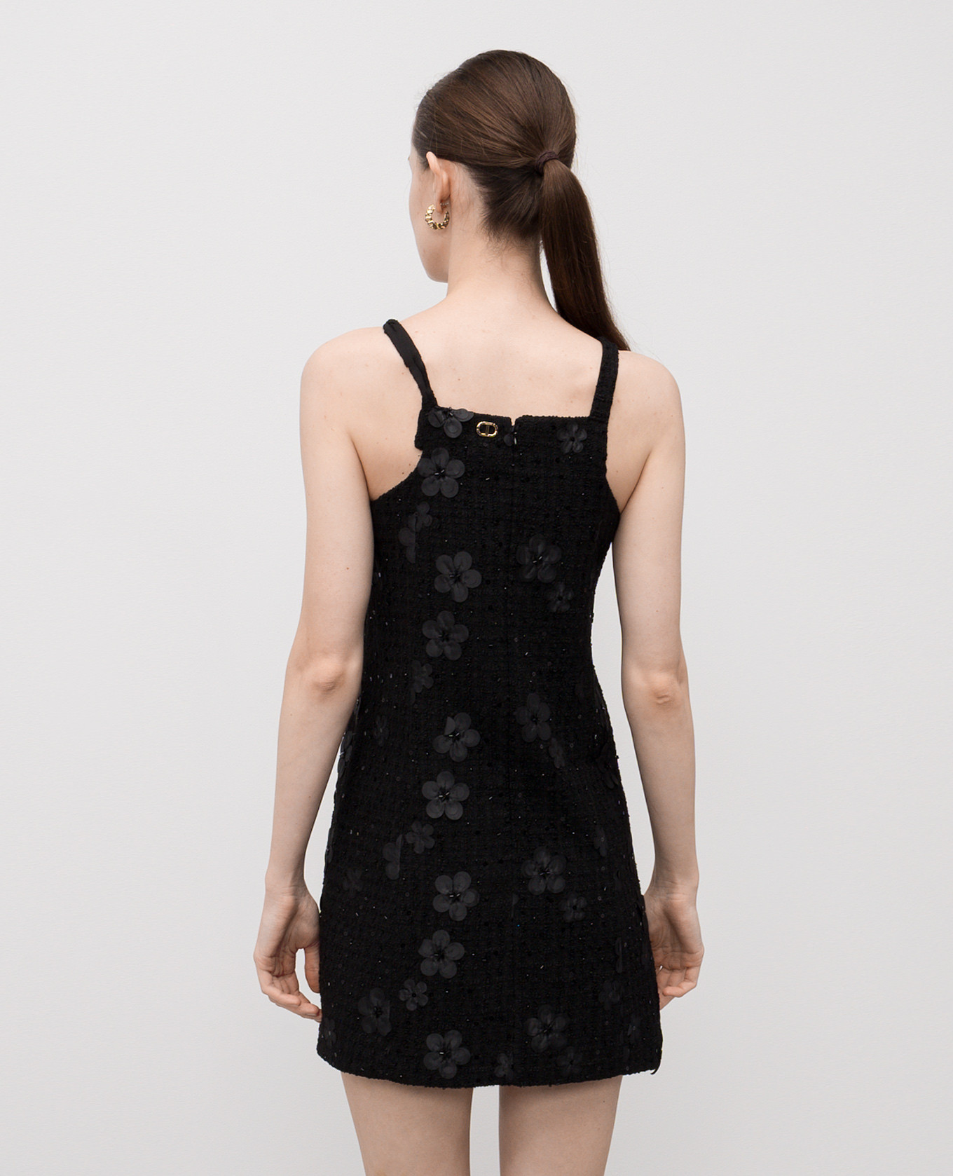 Black mini dress with logo Twinset
Black mini dress with logo Twinset