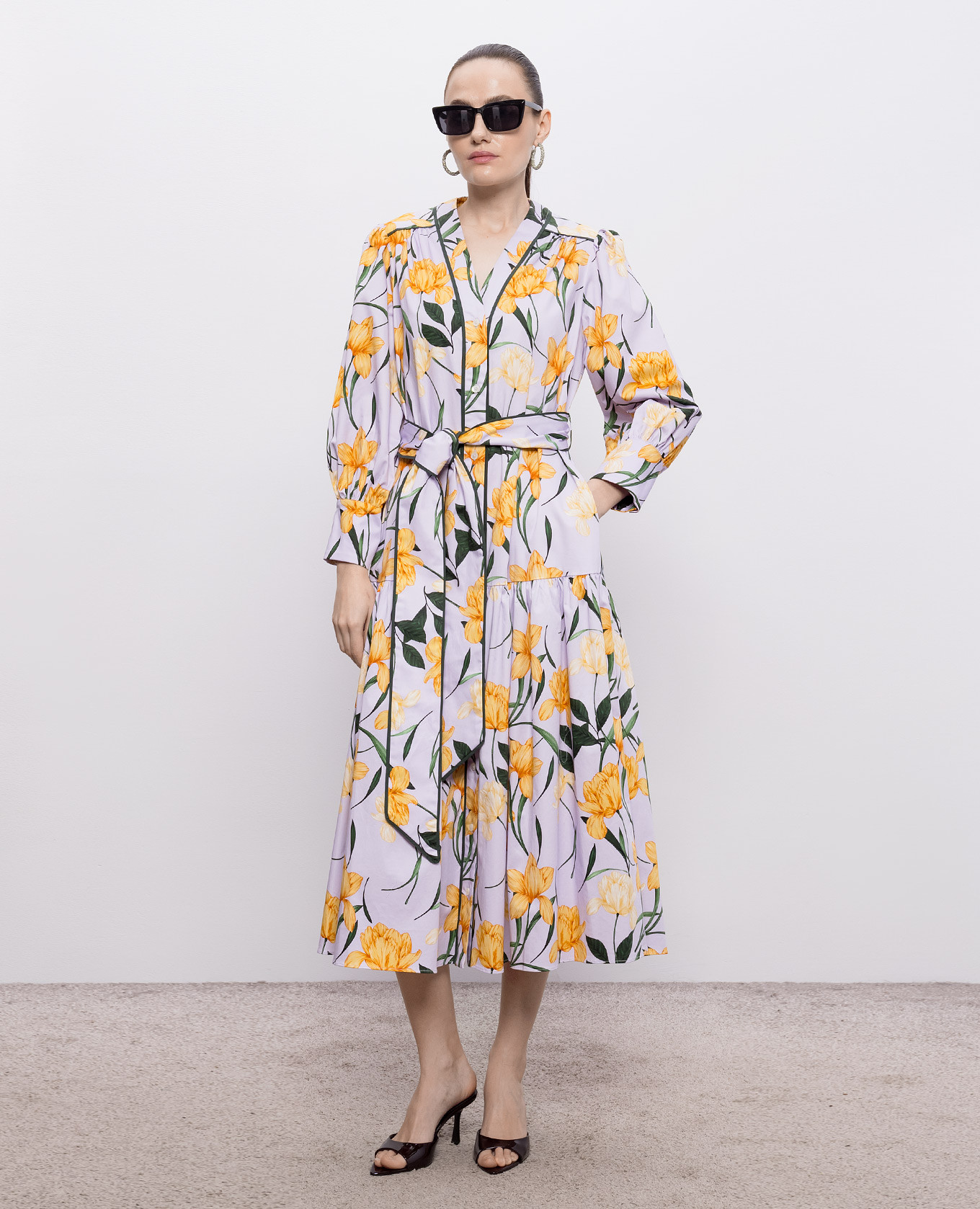 Layla purple floral print dress Christy Lynn, Violet
Layla purple floral print dress Christy Lynn, Violet