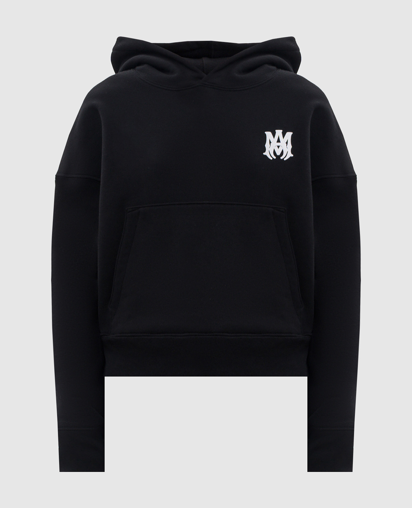Black hoodie with monogram and logo print AMIRI
Black hoodie with monogram and logo print AMIRI