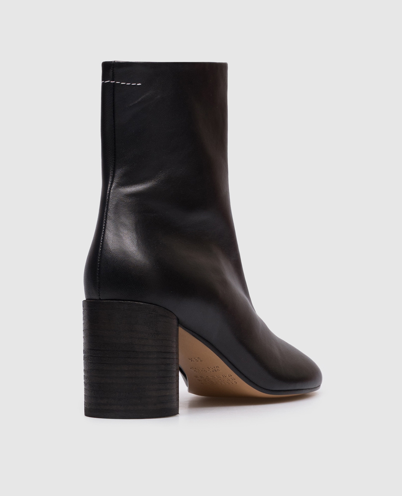 Black leather ankle boots Maison Margiela MM6
Black leather ankle boots Maison Margiela MM6