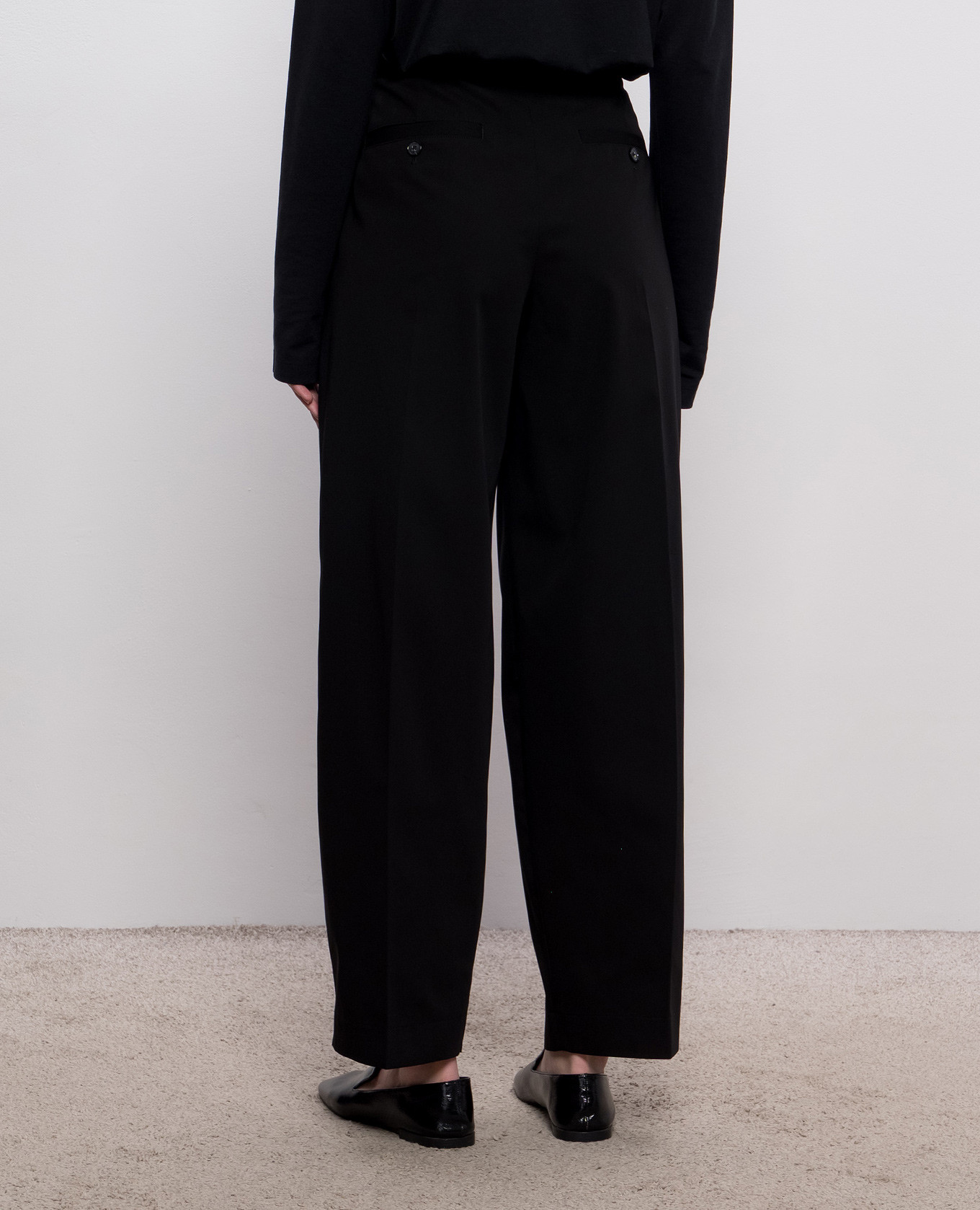 Black cotton pants Toteme
Black cotton pants Toteme