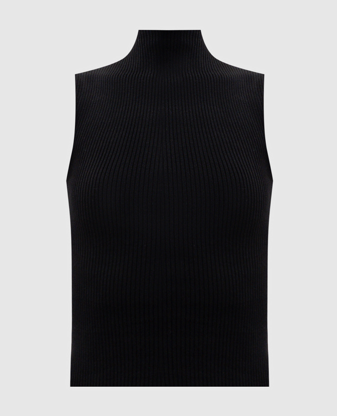 Black ribbed top Magda Butrym
Black ribbed top Magda Butrym