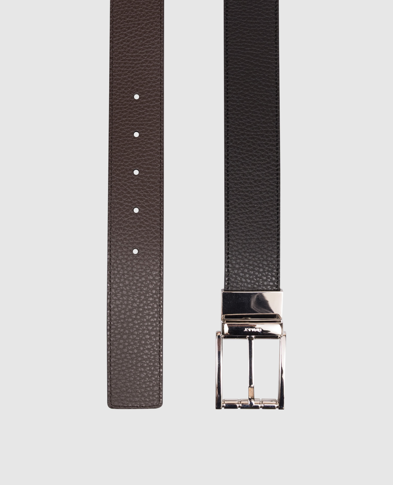 Reversible leather belt with logo Bally, Black
Reversible leather belt with logo Bally, Black