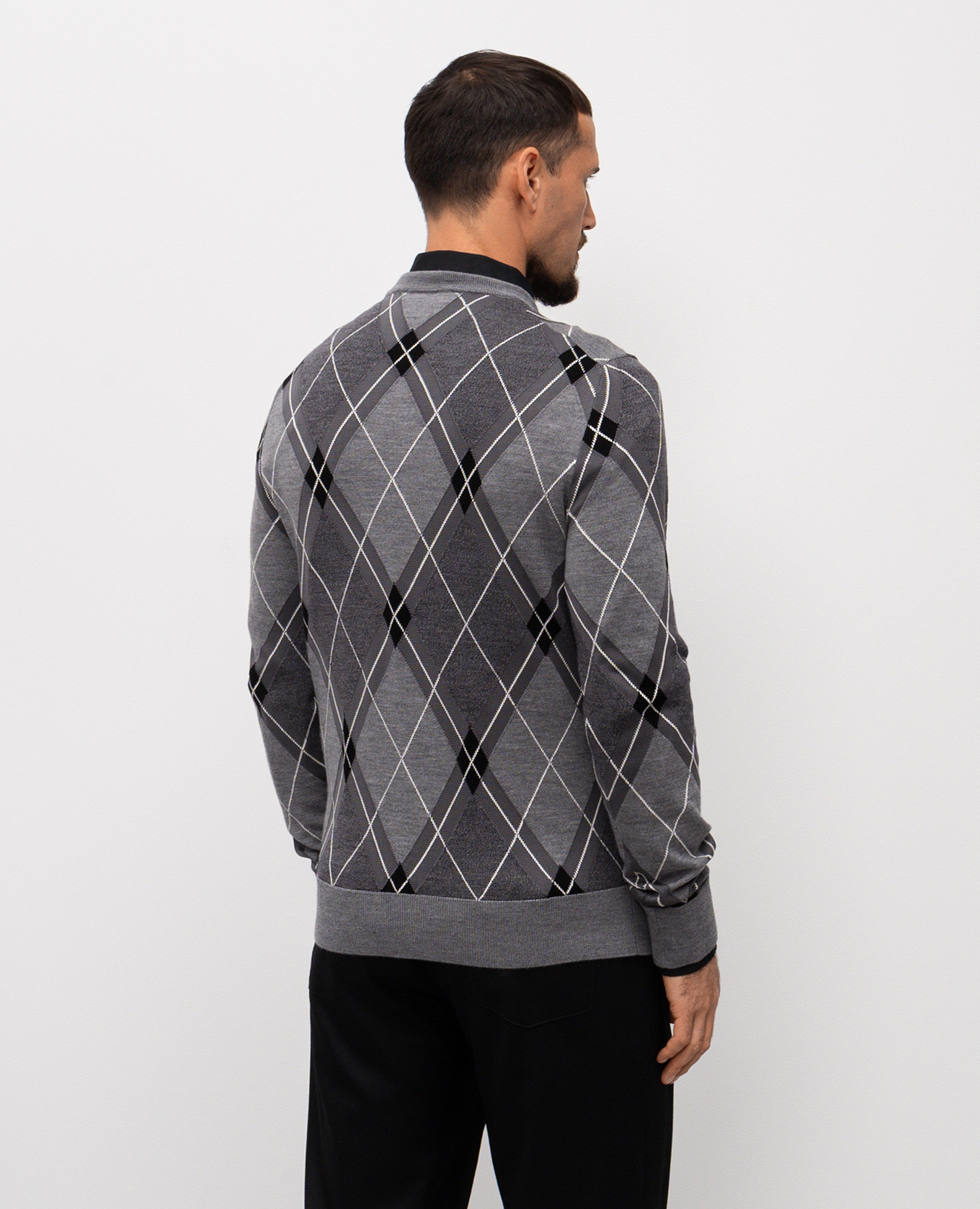 Gray wool and silk patterned jumper Dolce&Gabbana, Grey
Gray wool and silk patterned jumper Dolce&Gabbana, Grey