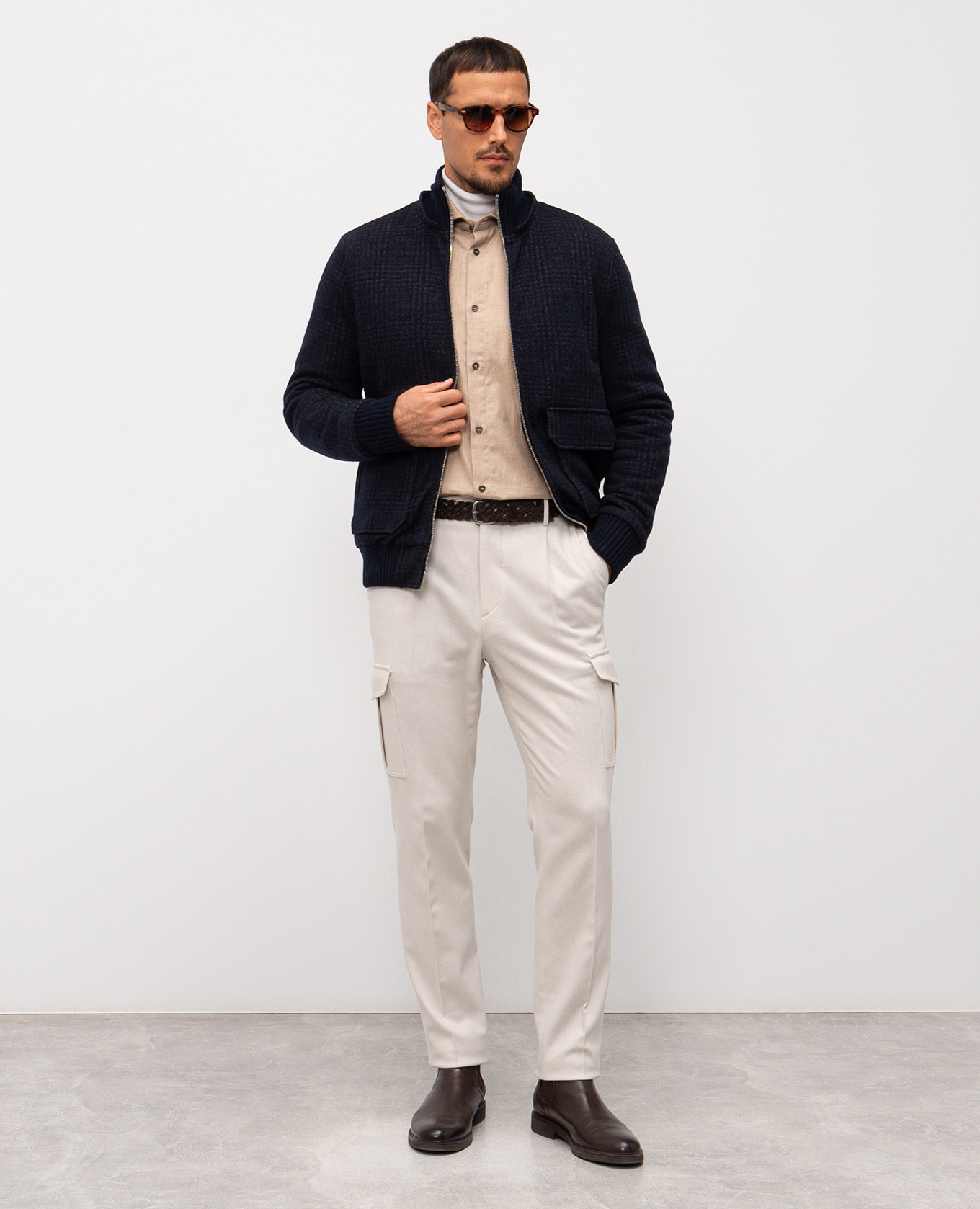 Beige cotton shirt Peserico
Beige cotton shirt Peserico