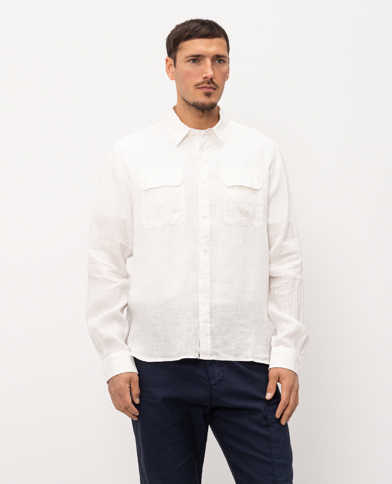 Ivory linen shirt C.P. Company, Beige
Ivory linen shirt C.P. Company, Beige