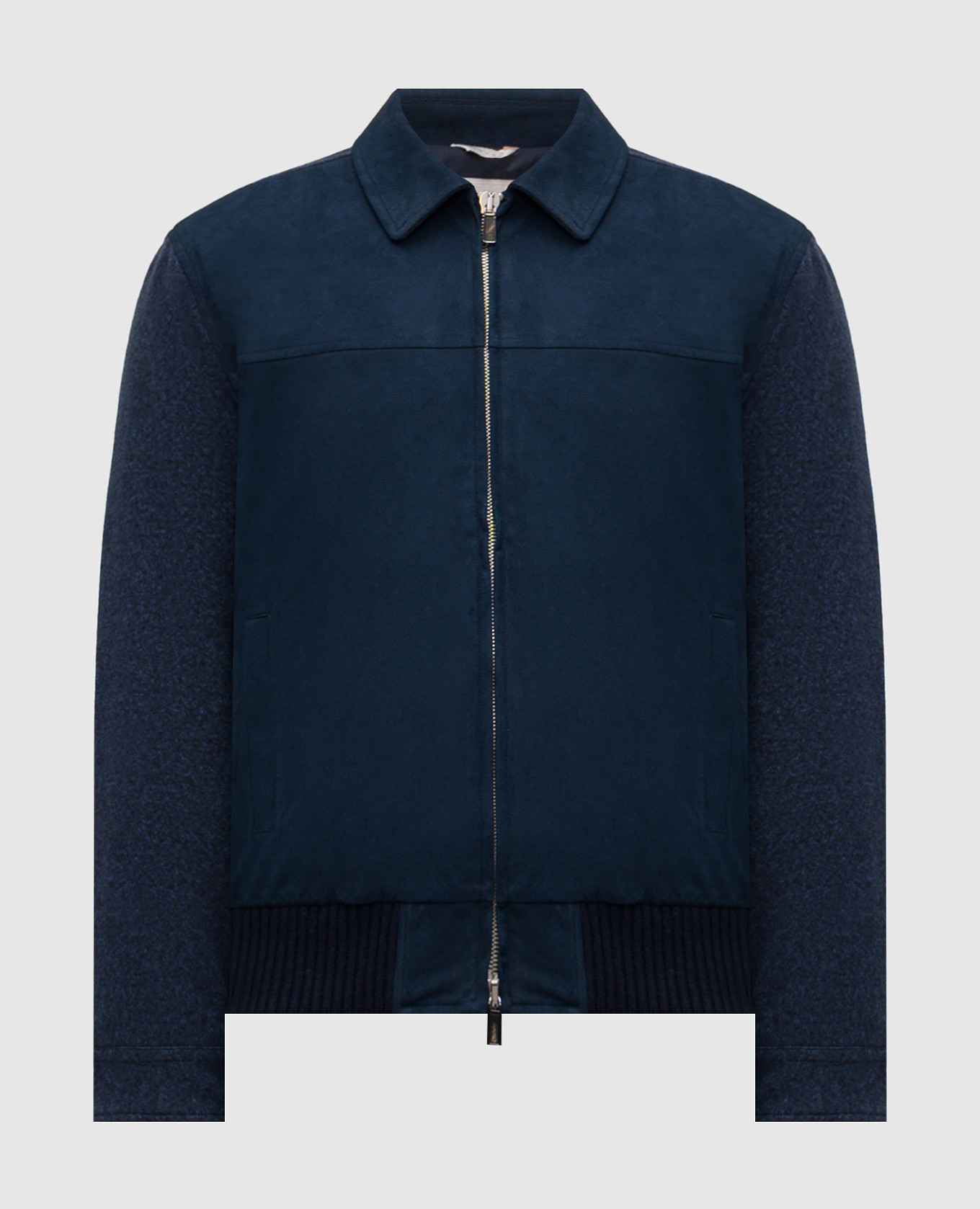 Blue jacket with wool CAPOBIANCO
Blue jacket with wool CAPOBIANCO