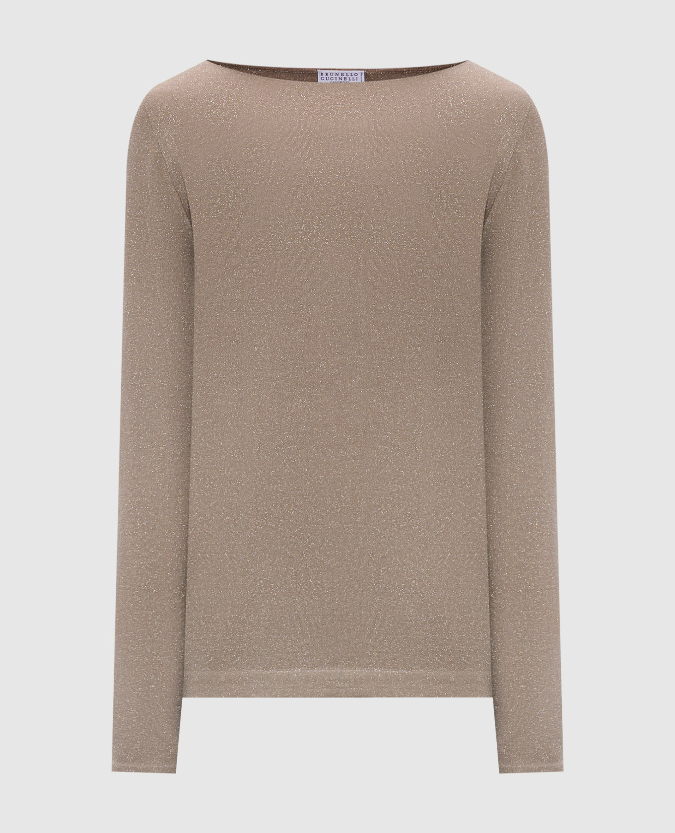 Brown cashmere and silk lurex jumper Brunello Cucinelli
Brown cashmere and silk lurex jumper Brunello Cucinelli