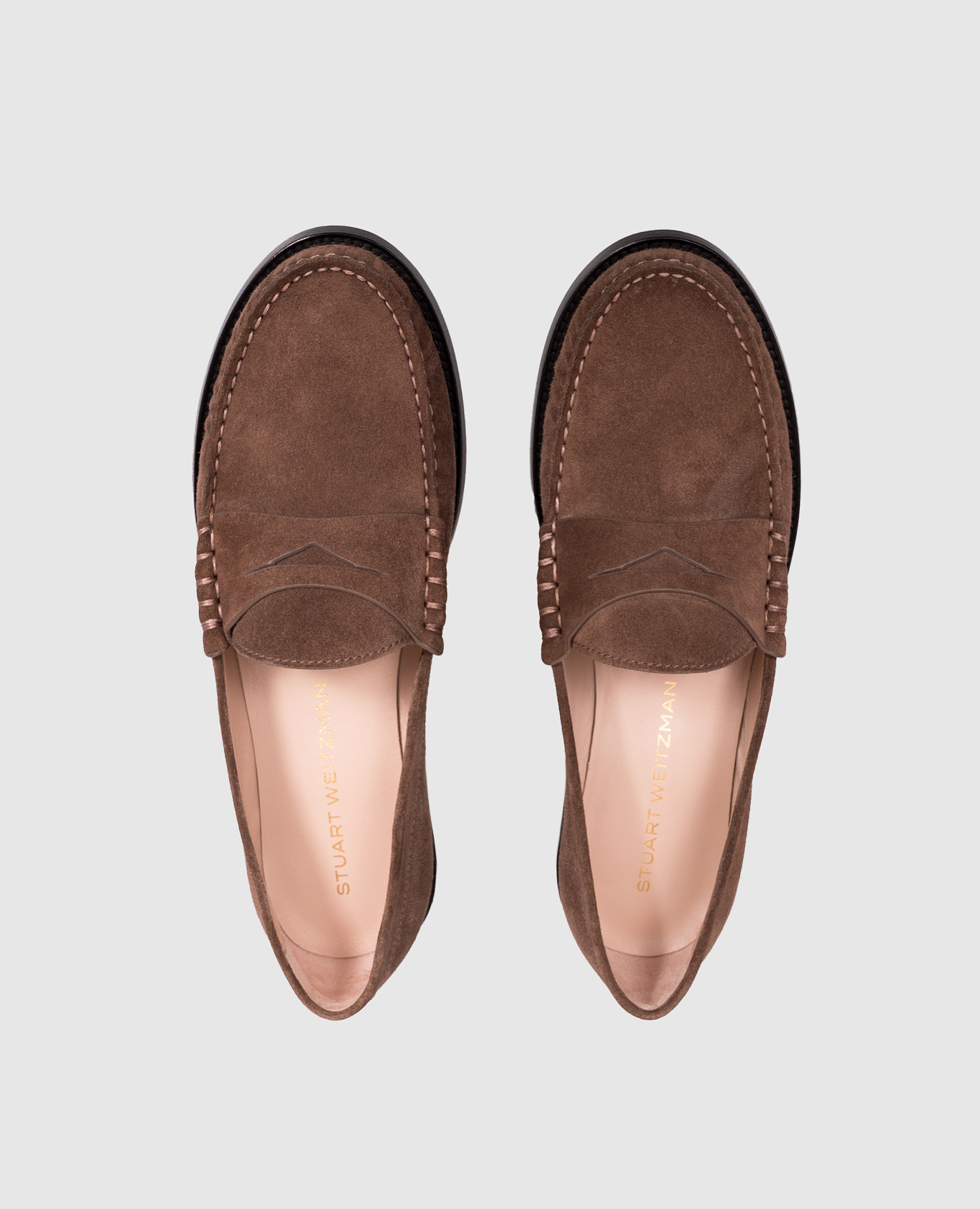 Brown suede loafers LOTTIE Stuart Weitzman
Brown suede loafers LOTTIE Stuart Weitzman