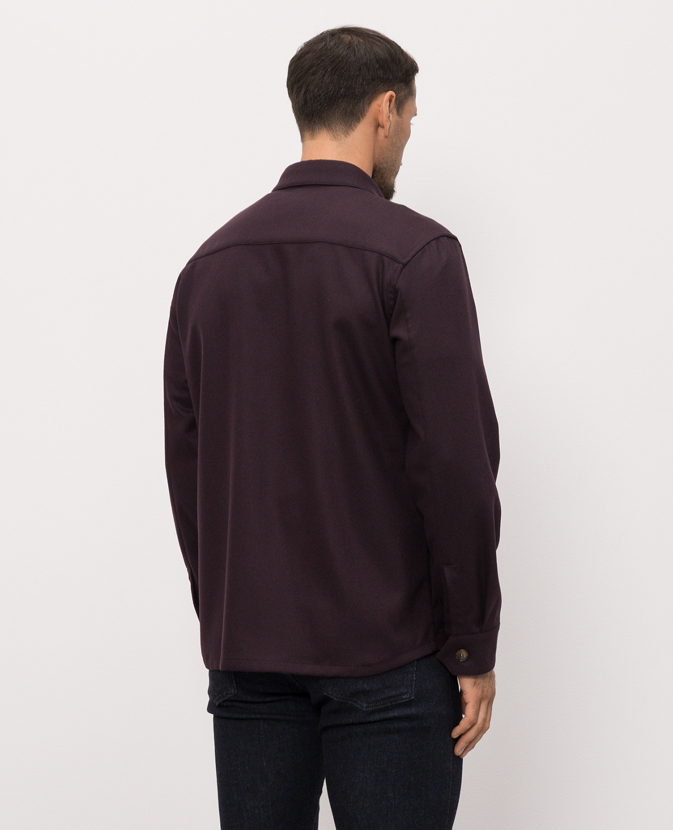 Purple wool shirt Canali, Violet
Purple wool shirt Canali, Violet