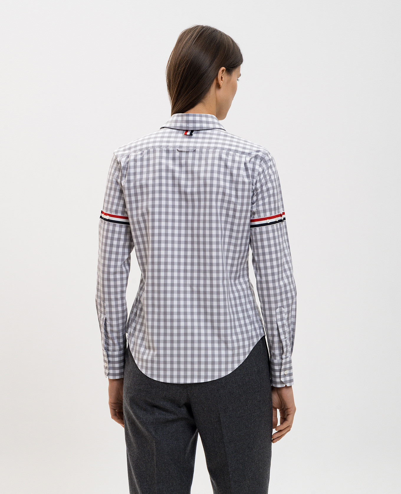 Gray checkered shirt Thom Browne, Grey
Gray checkered shirt Thom Browne, Grey