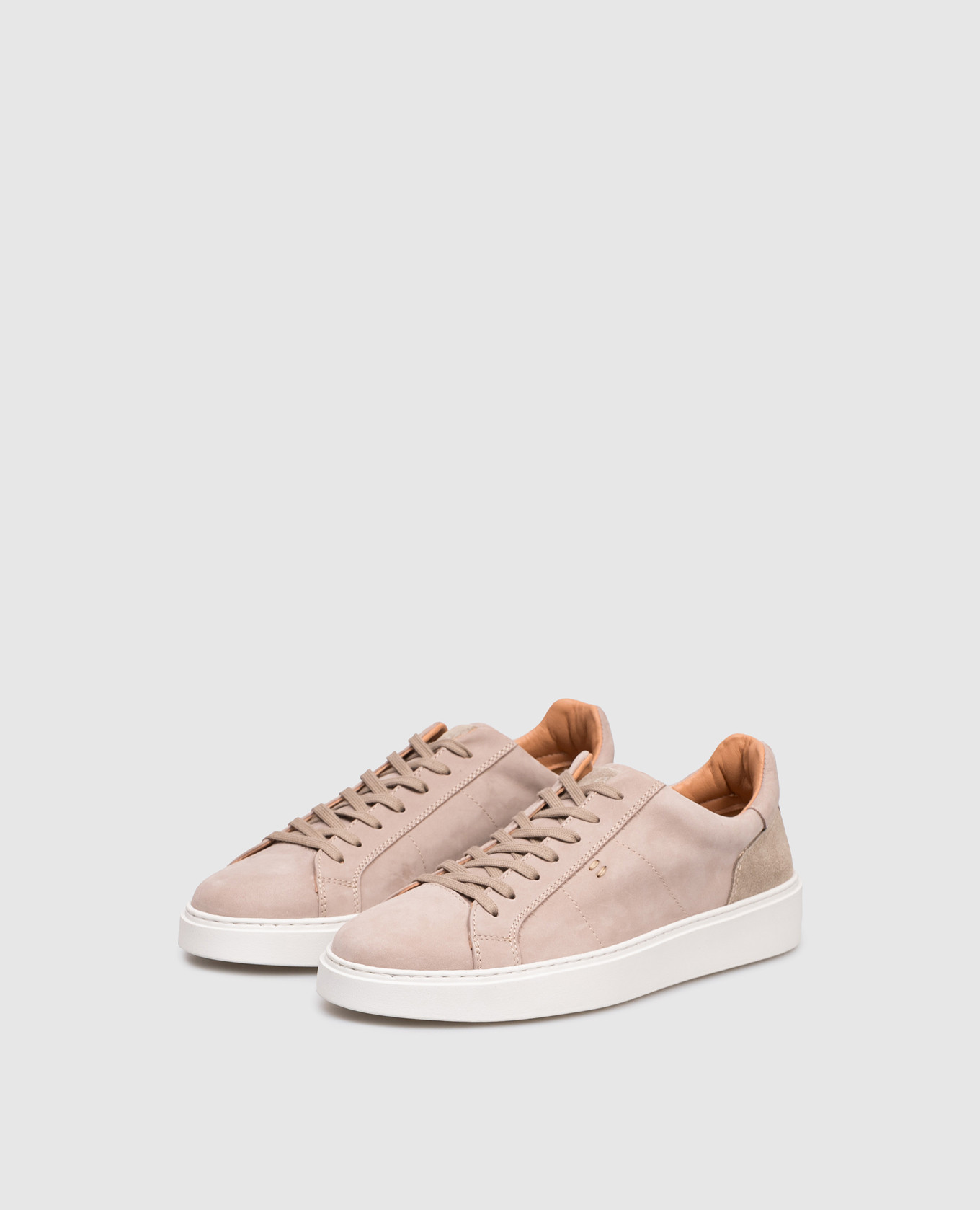 Beige nubuck sneakers with logo Pini Parma
Beige nubuck sneakers with logo Pini Parma