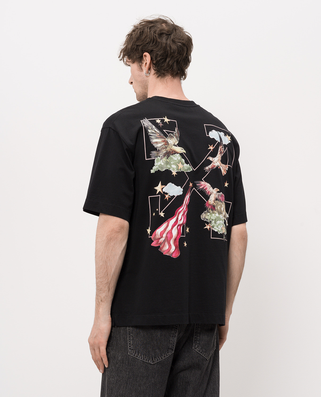 Black T-shirt with Dream Arrow print Off-White
Black T-shirt with Dream Arrow print Off-White