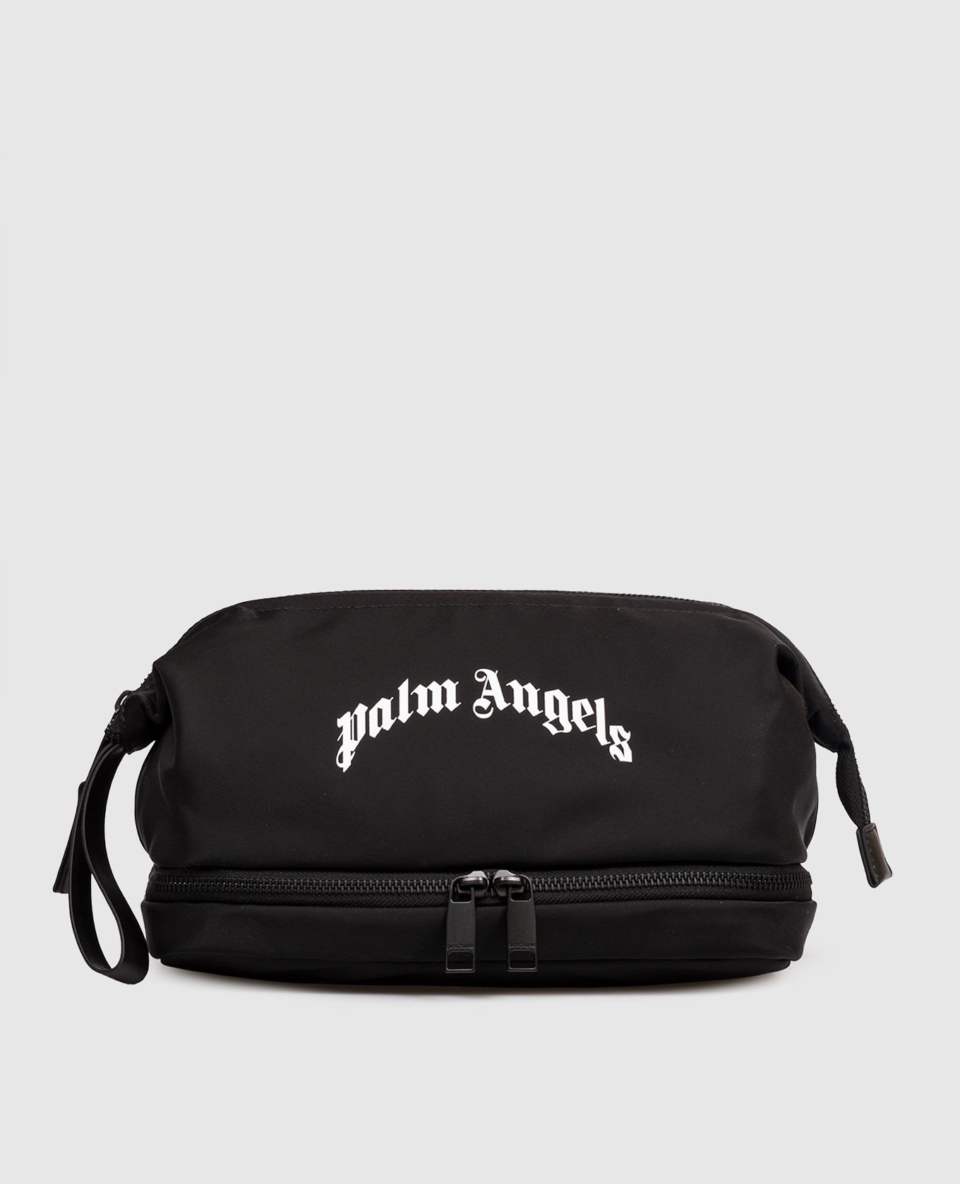 Black toiletry bag with logo print Palm Angels
Black toiletry bag with logo print Palm Angels